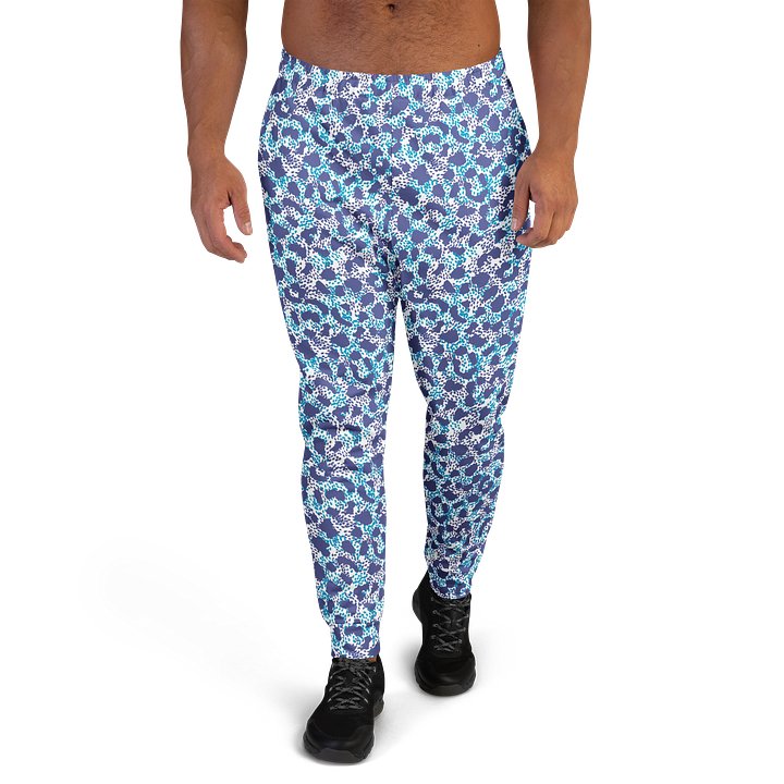 Trendy Recycled Men's Joggers with Bold Animal Print product image (2)