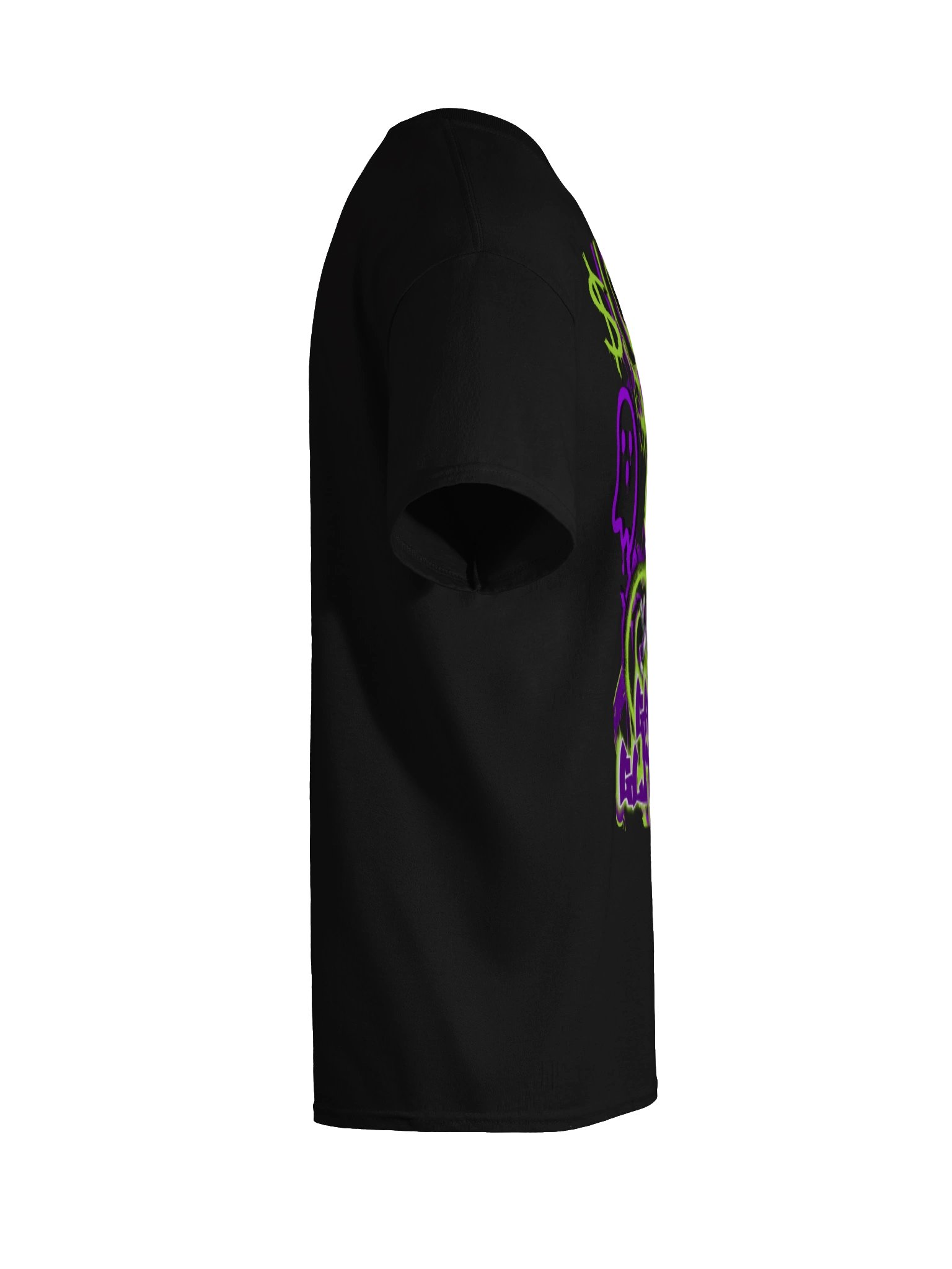 Grim Glitchy Neon Graffiti Tee product image (10)