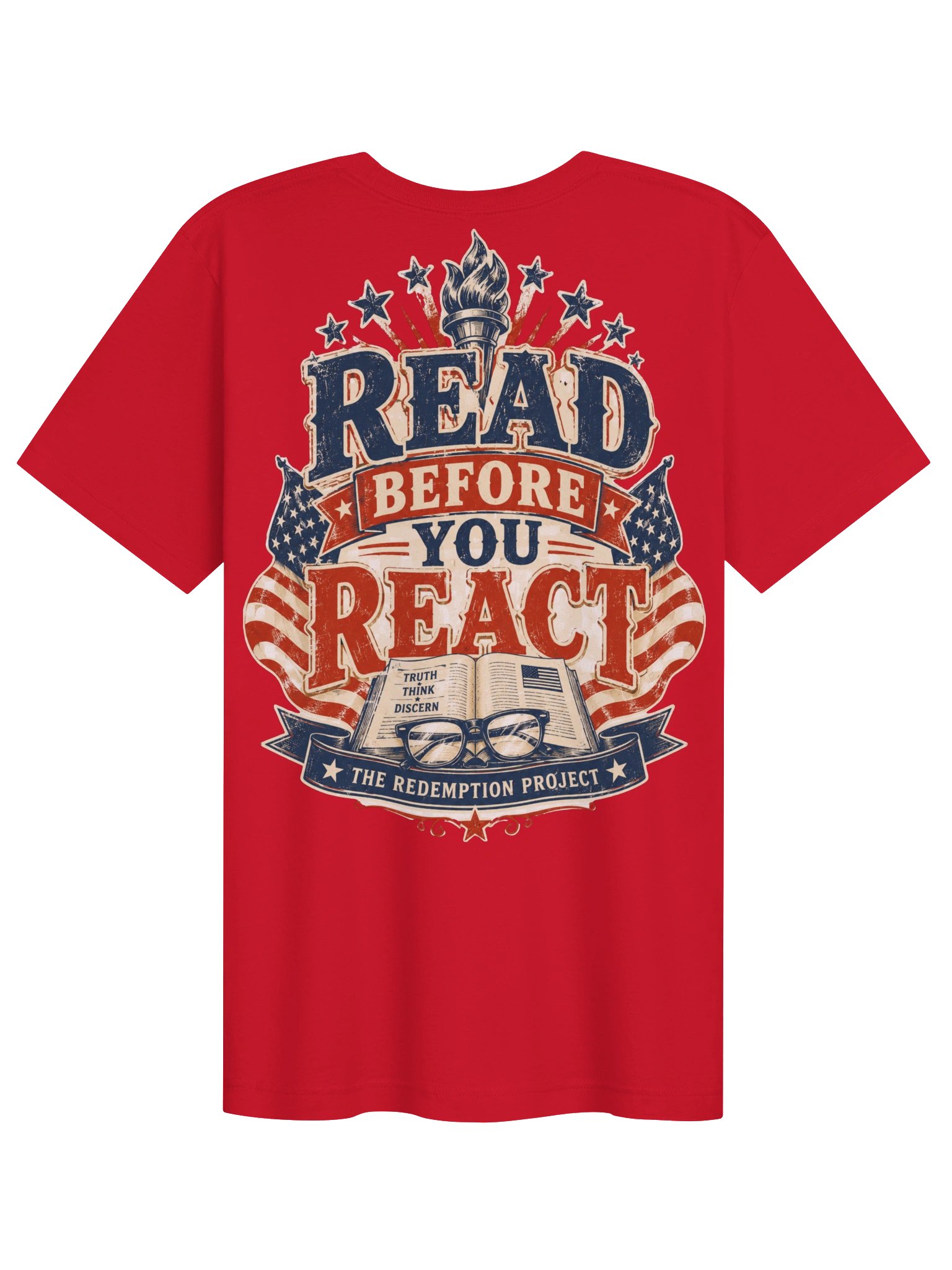 Read Before You React T-Shirt product image (2)