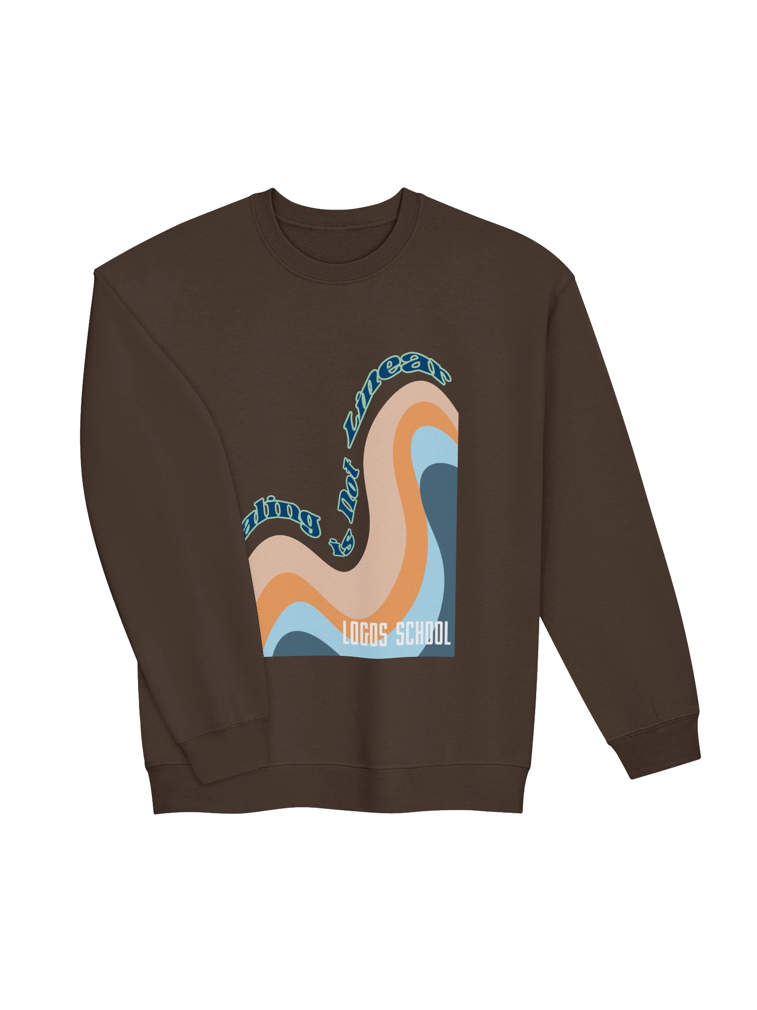 Healing is Not Linear Sweatshirt - Gildan product image (3)