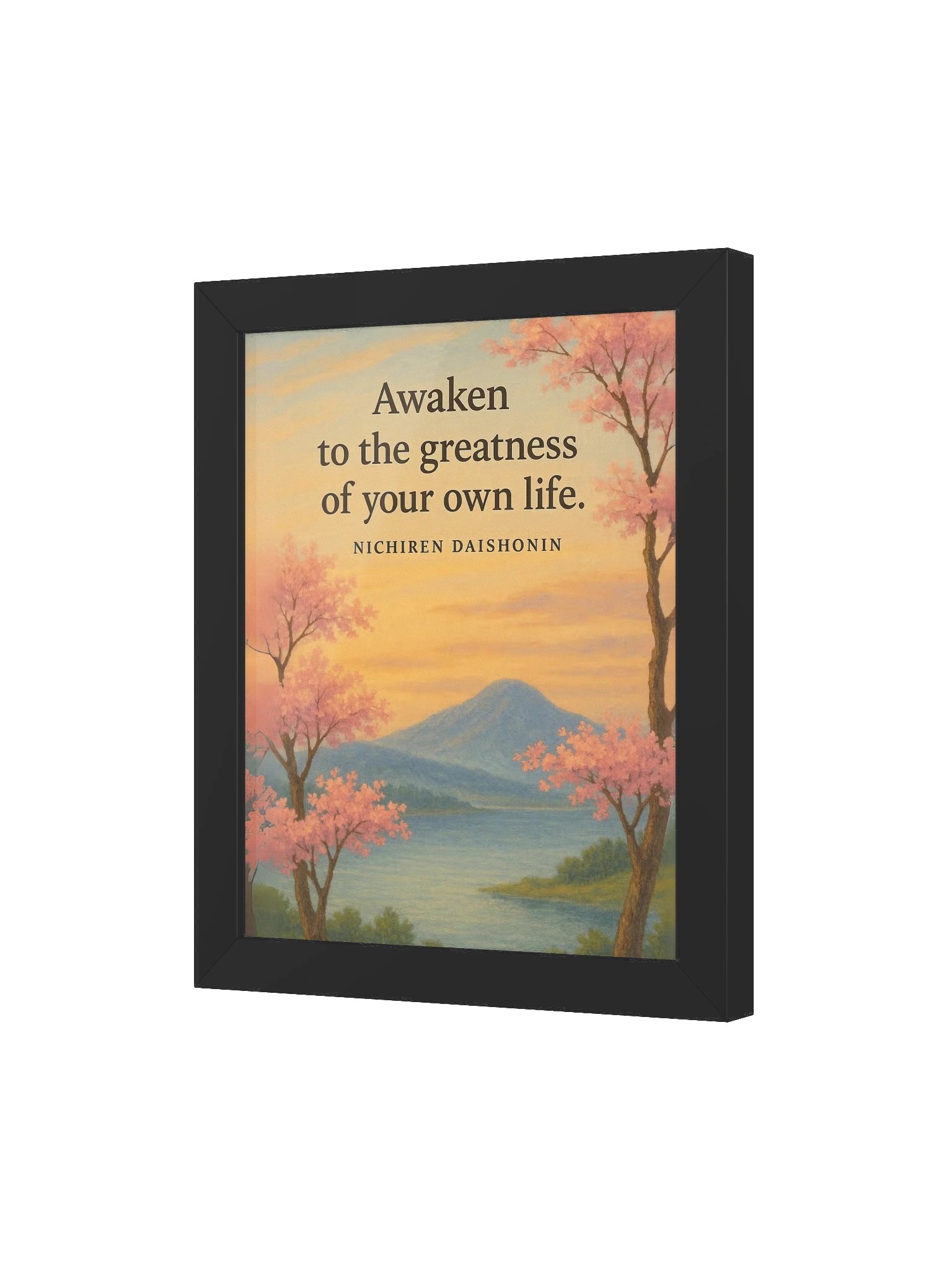 Nichiren Daishonin Inspirational Wall Art – Awaken to the Greatness of Your Life product image (72)