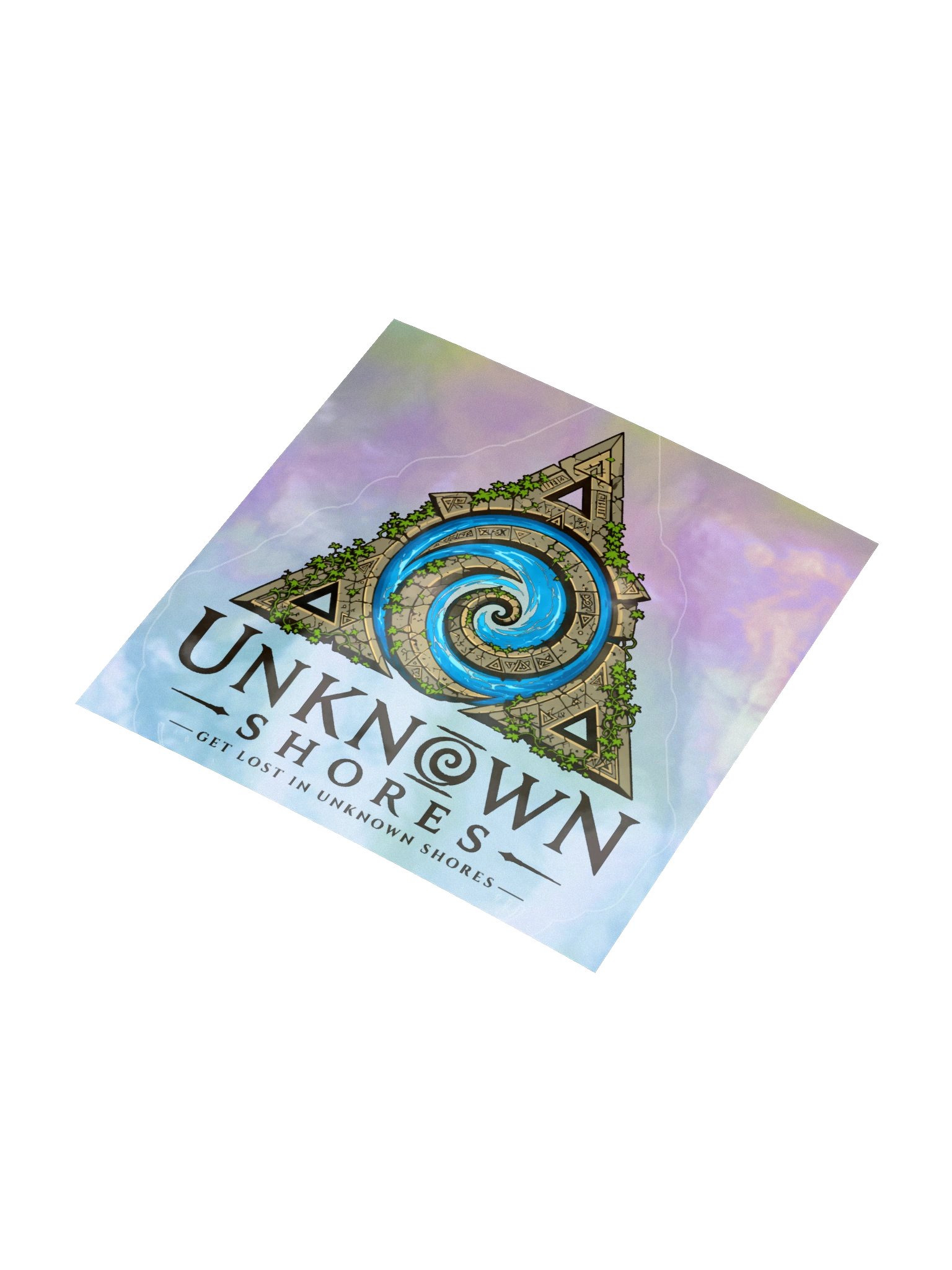 Unknown Shores Logo Holographic Sticker product image (8)