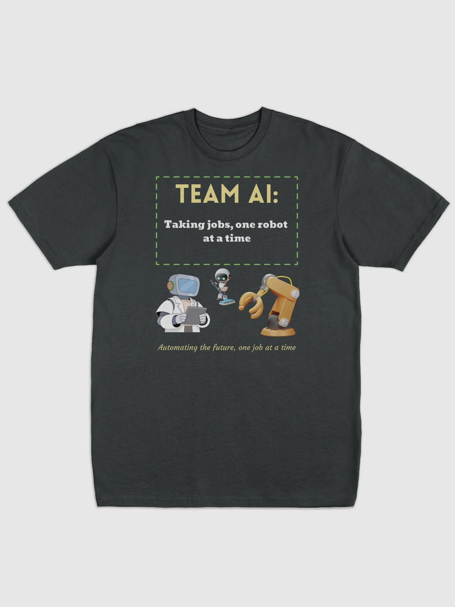 Team AI Collaboration Men's Tee product image (3)