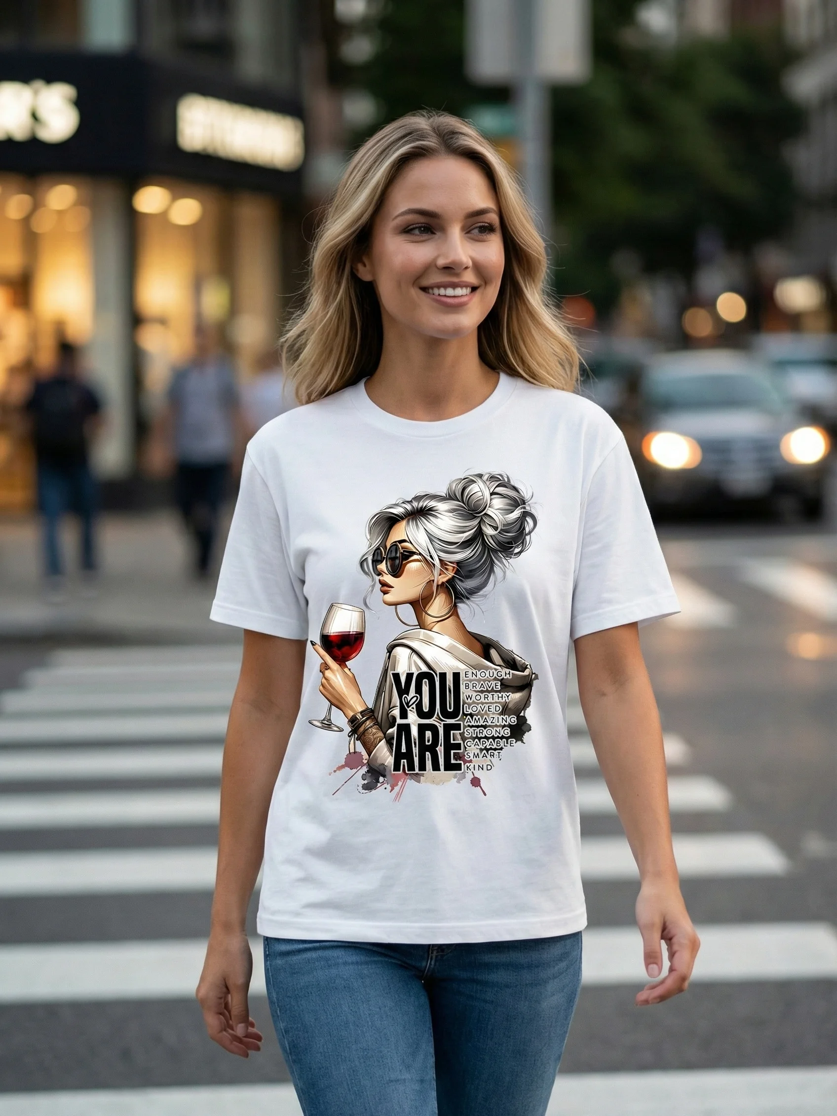 You Are Enough Energy – Premium Women’s T-Shirt product image (5)