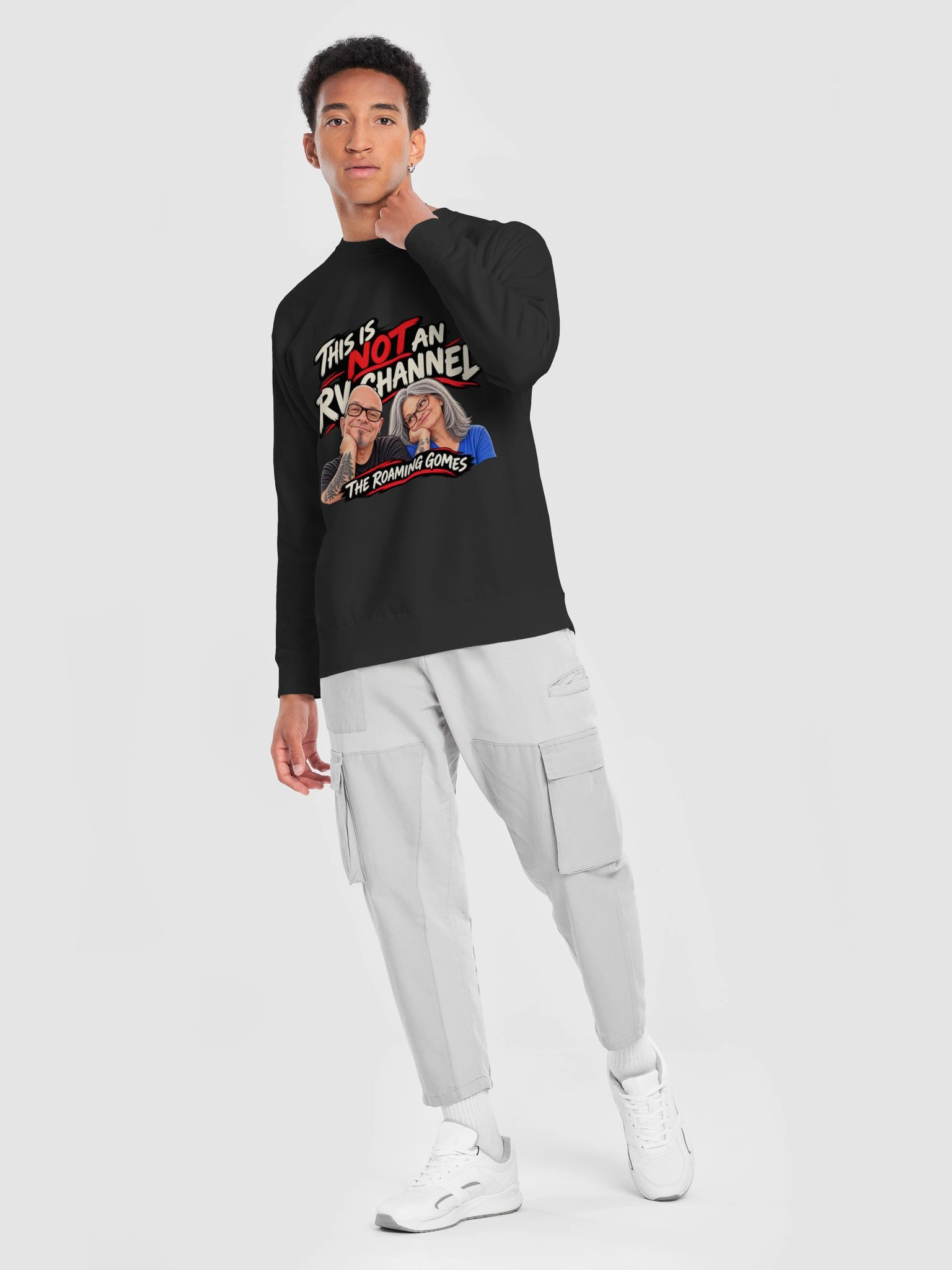 The Roaming Gomes “This Is Not an RV Channel” Sweatshirt product image (7)