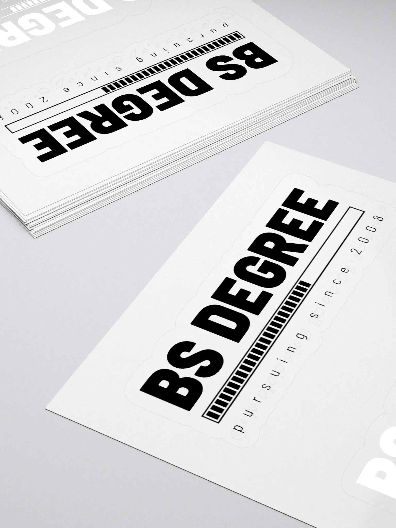 Currently pursuing... sticker product image (4)