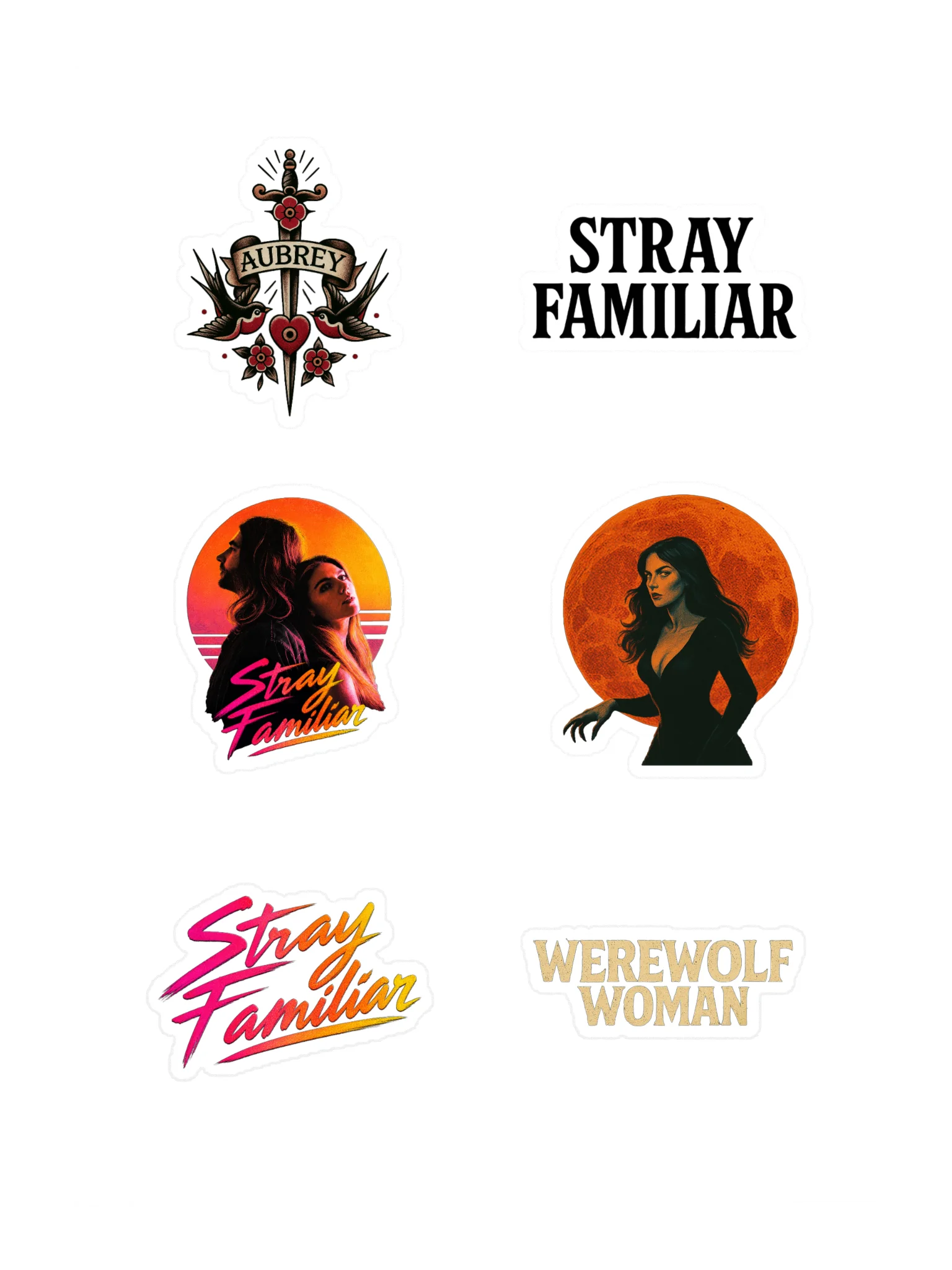 Stray Familiar Sticker Pack product image (3)