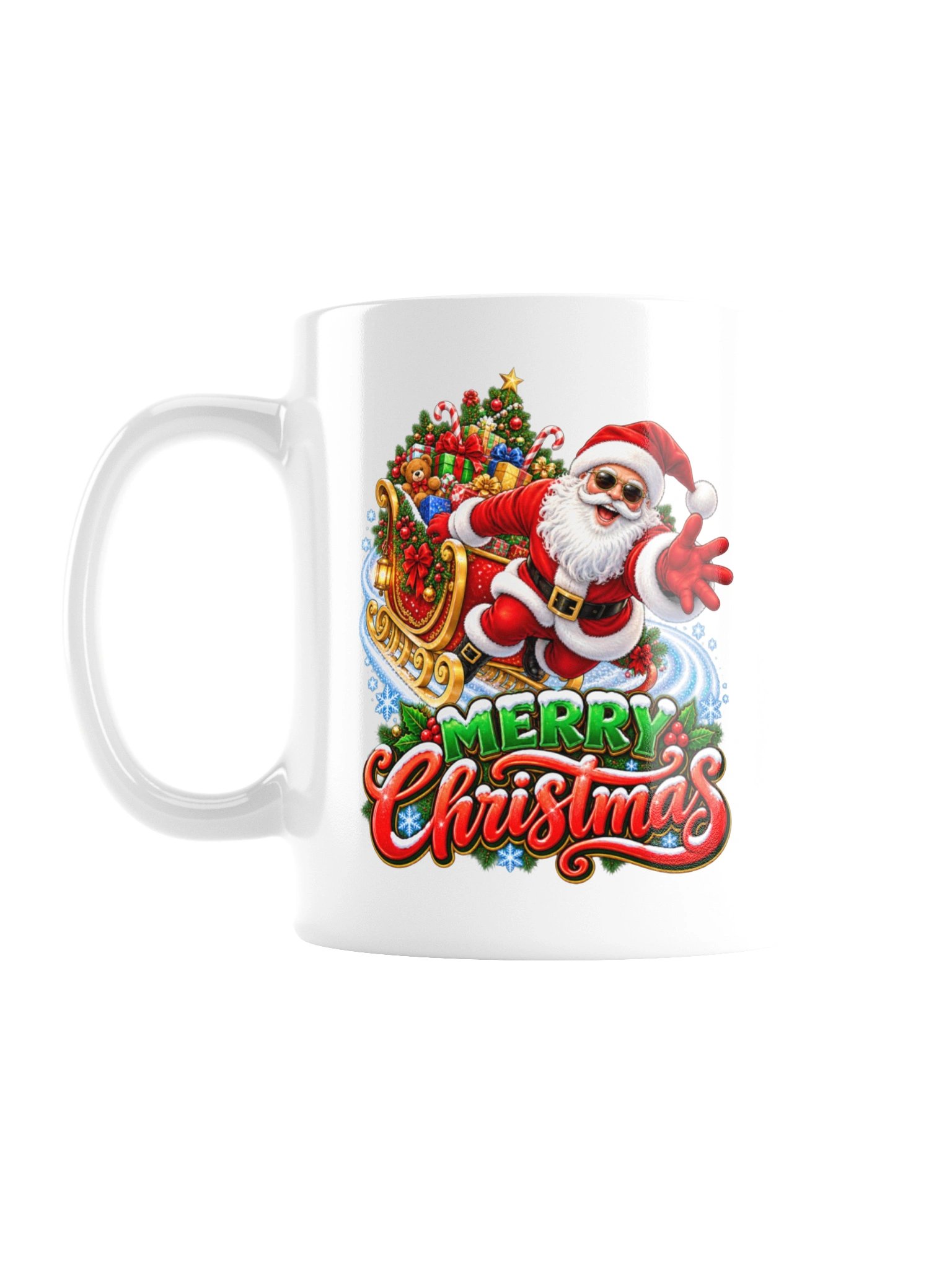 MERRY CHRISTMAS — SANTA’S COMING IN HOT! MUG product image (3)