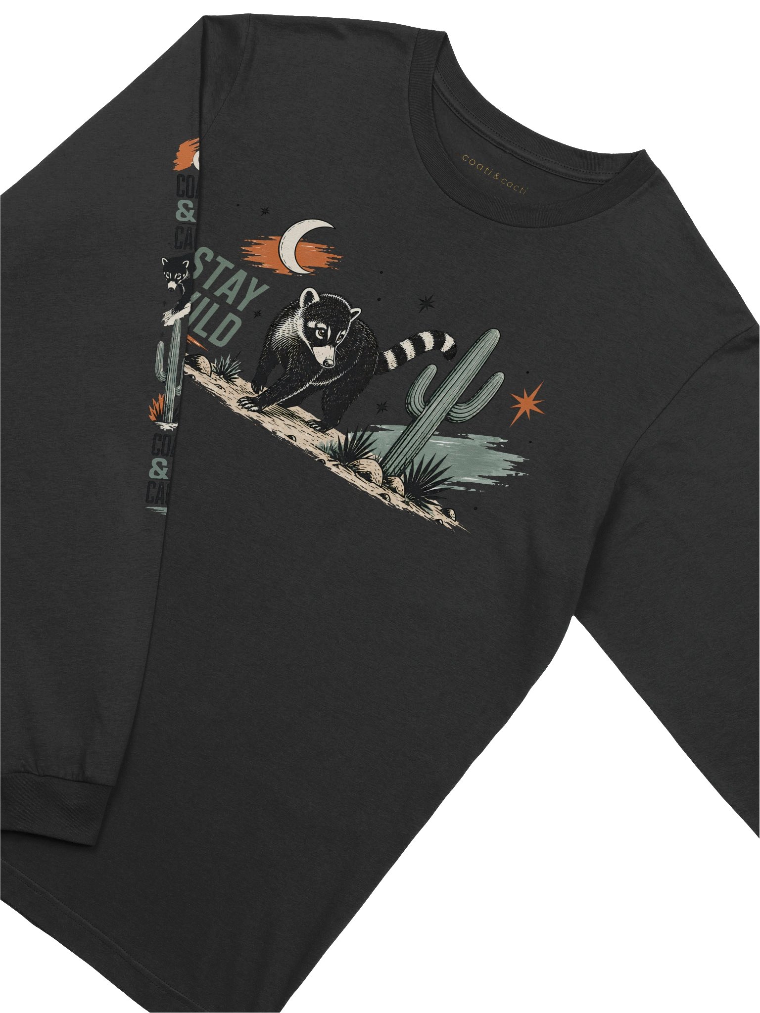 Stay Wild Off-Road Mischief Coatimundi Desert Tee product image (10)