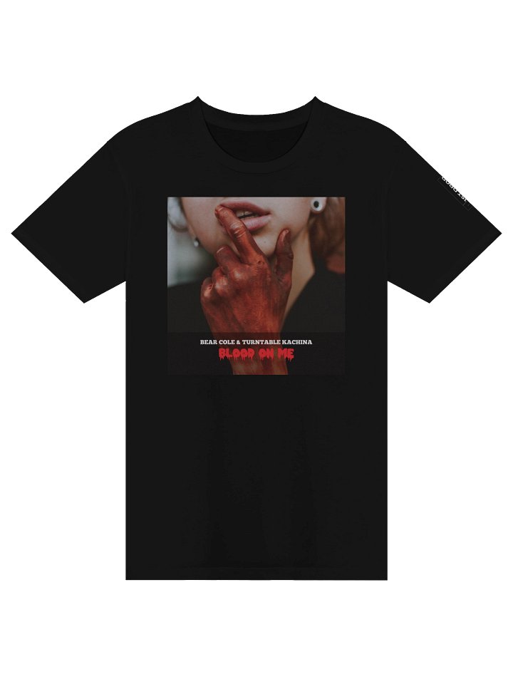 Bear Cole & Turntable Kachina - Blood on Me Cover T-shirt product image (1)
