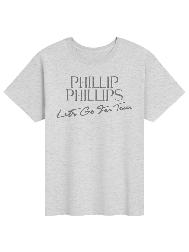 Phillip Phillips Let's Go Far Tour Merch Tshirt product image (1)