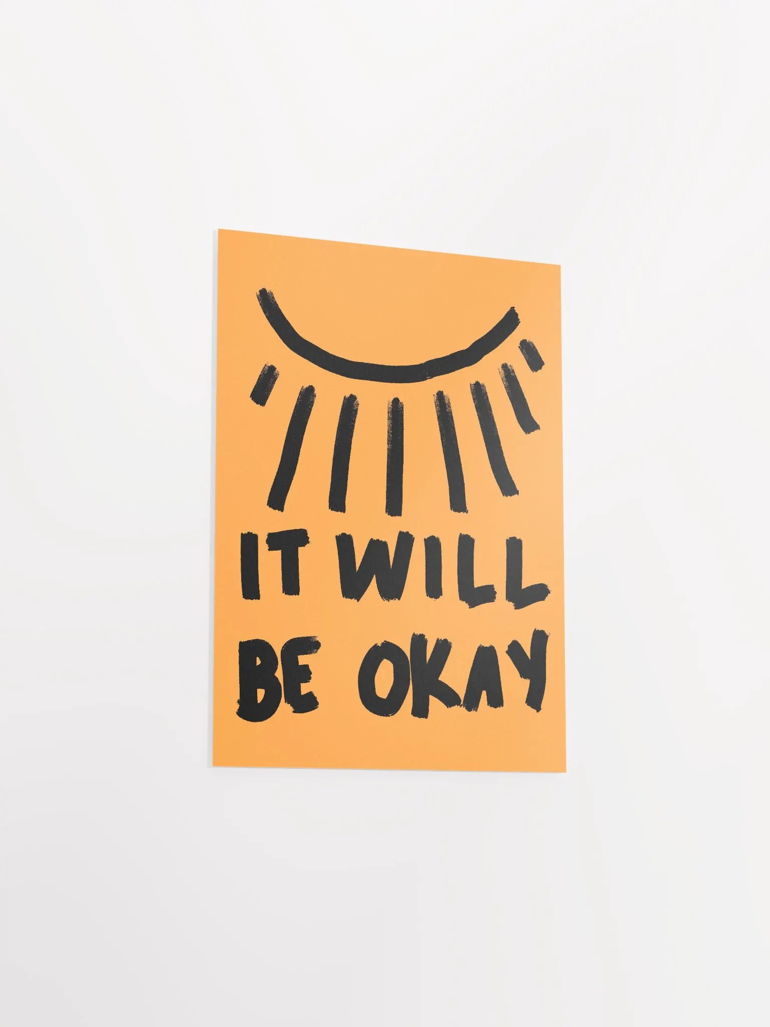 Be Okay Art Print product image (3)