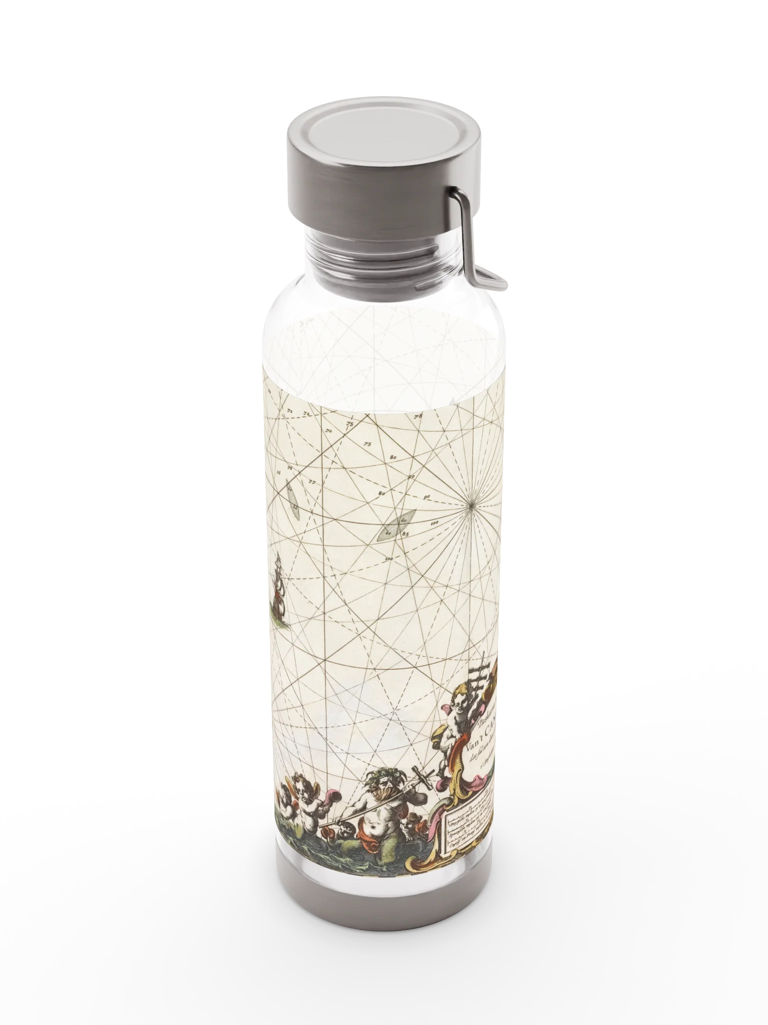 Nautical Chart Voyager Bottle product image (6)