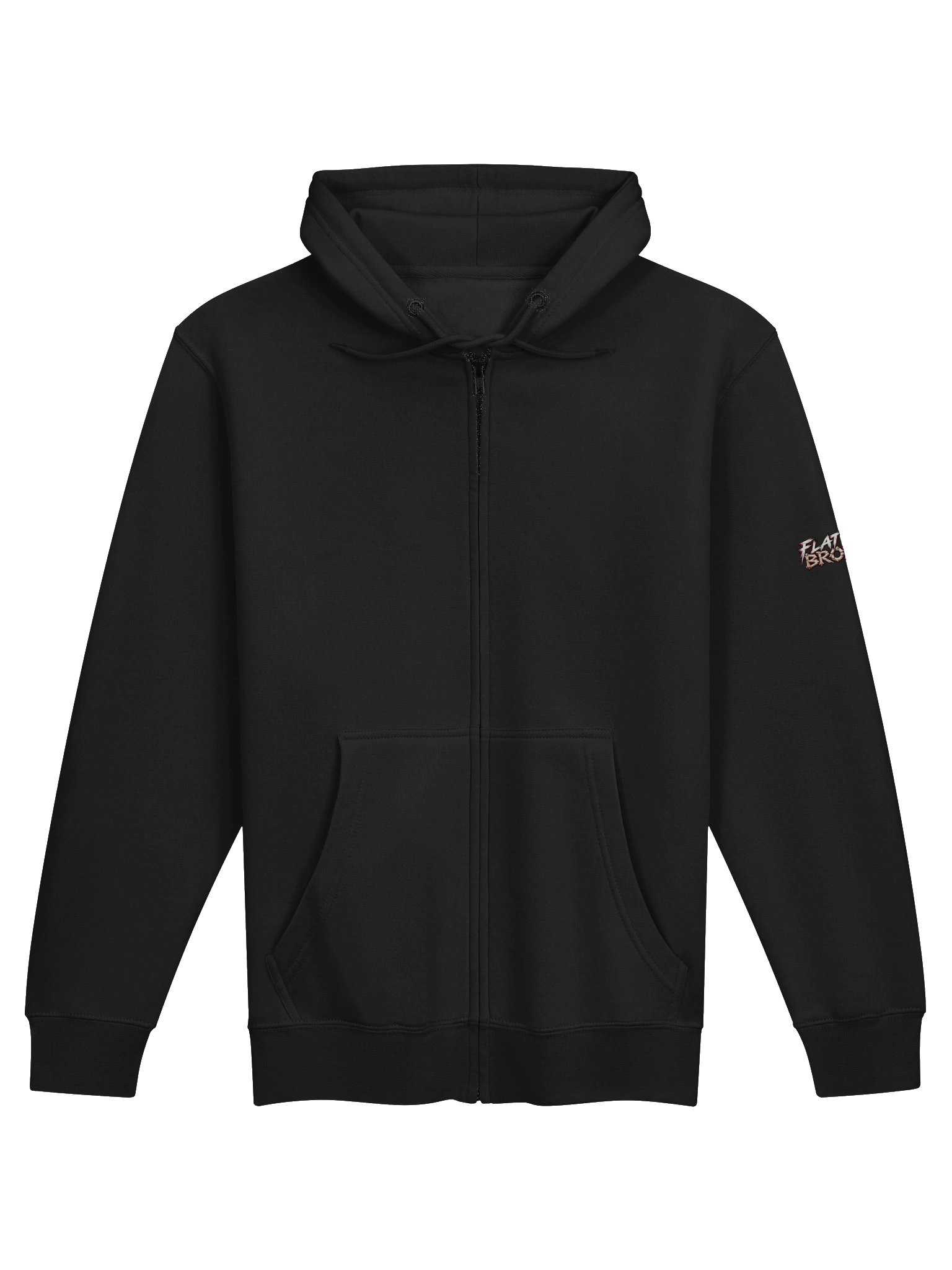 FLAT OUT BROKEN™ — MEDICALLY QUESTIONABLE — FULL ZIP HOODIE product image (2)