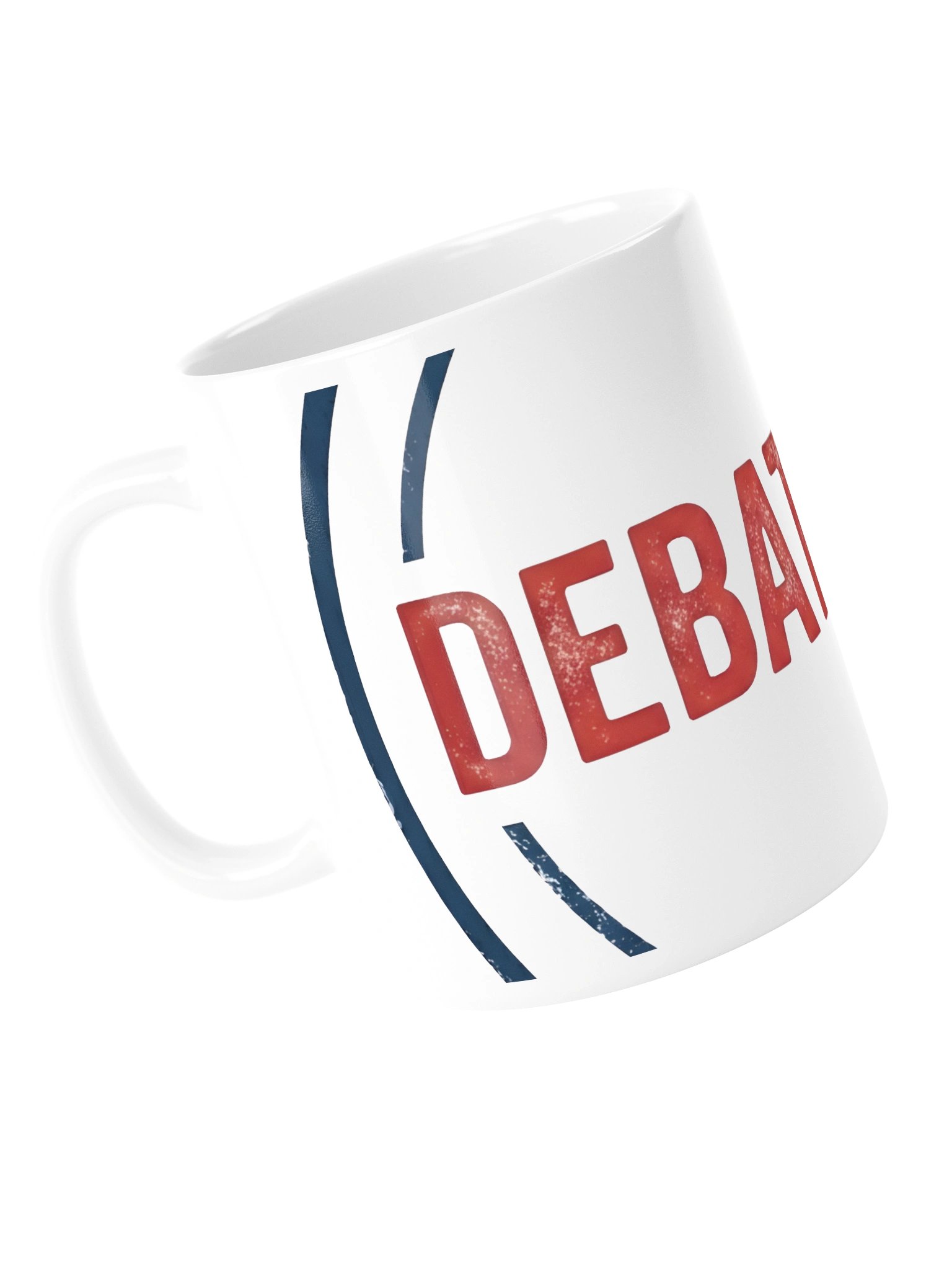 Debate Me Red Text Mug product image (5)