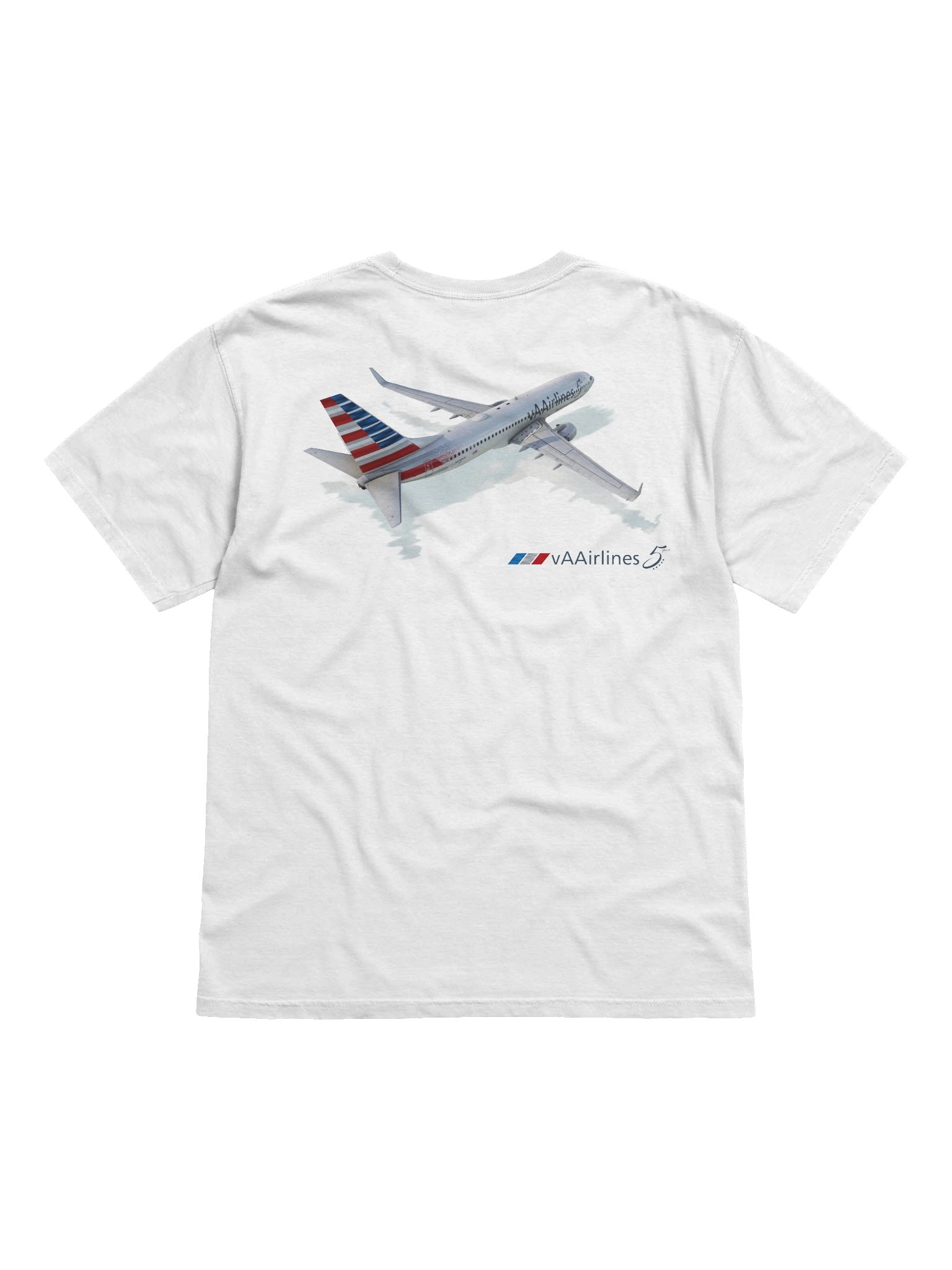 B737 5 Year Watercolor T-Shirt product image (2)