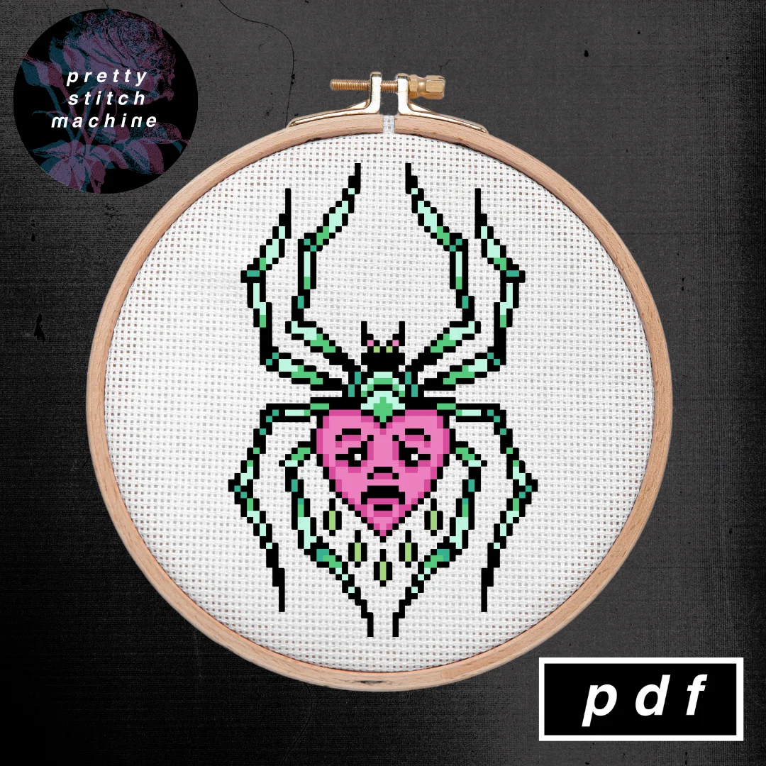Bert Grimm Crying Heart Spider Pattern product image (2)