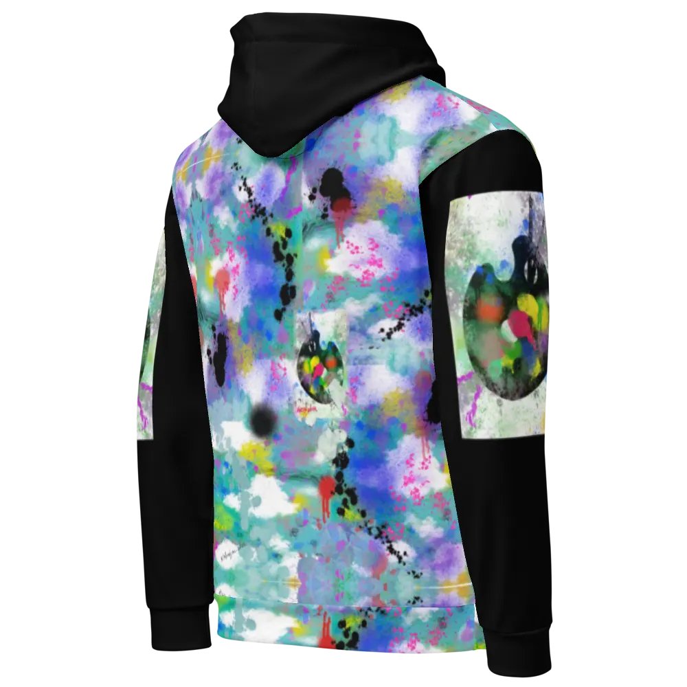 SplatterWear 'Aquatic' Unisex Art Hoodie product image (4)