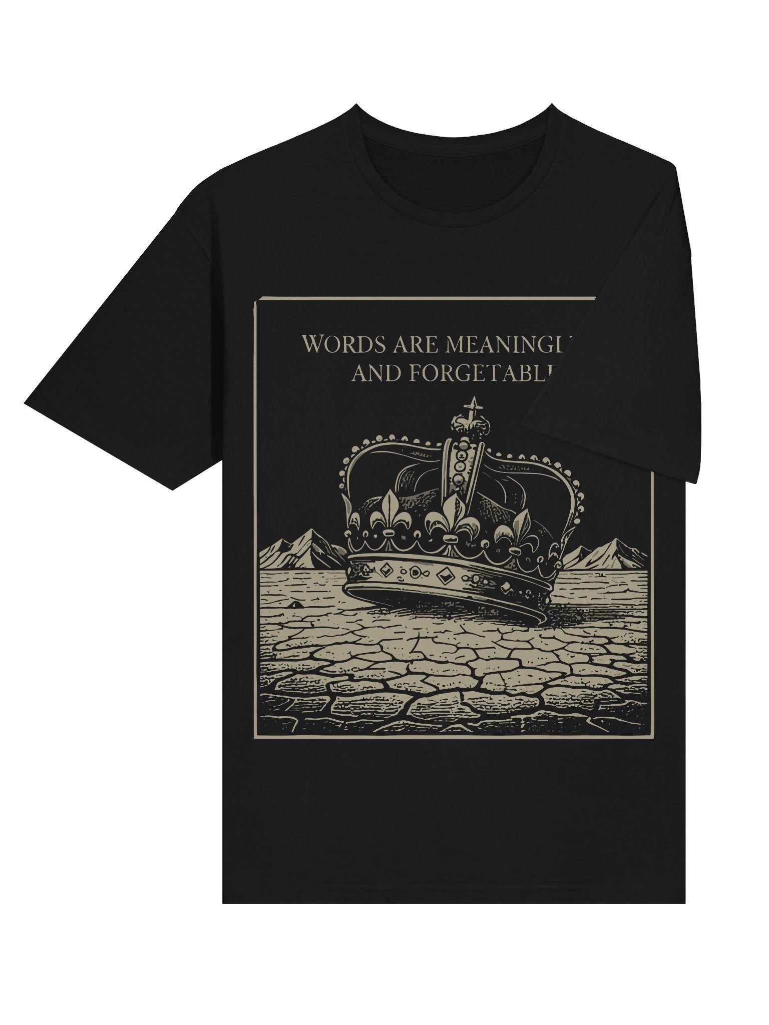 Silence is Golden – Desert Crown Vintage Aesthetic product image (3)
