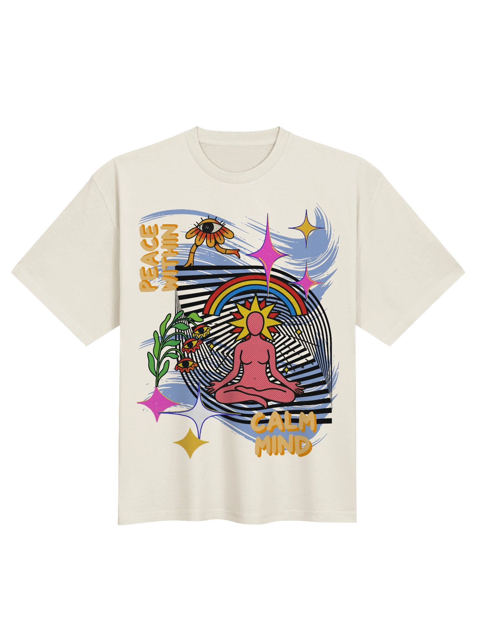 Peace Within Pop Art Tee product image (2)