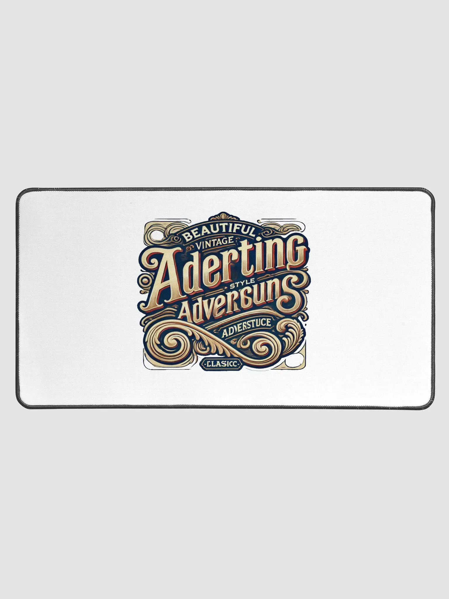 Vintage Aderting Style Desk Mat product image (1)