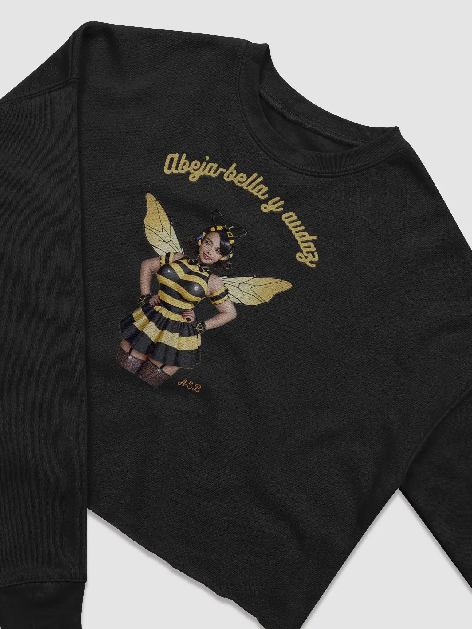 Bee-utiful Buzz Crop Sweatshirt product image (5)