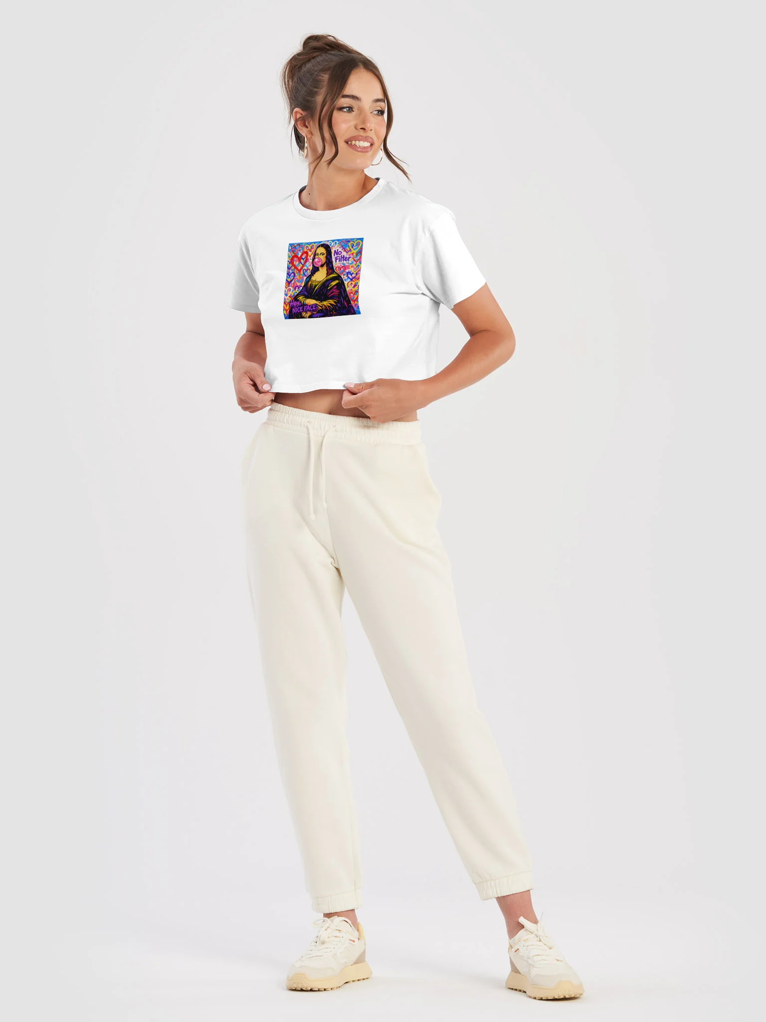 The Expressionist Crop Tee - Mona Pop product image (3)