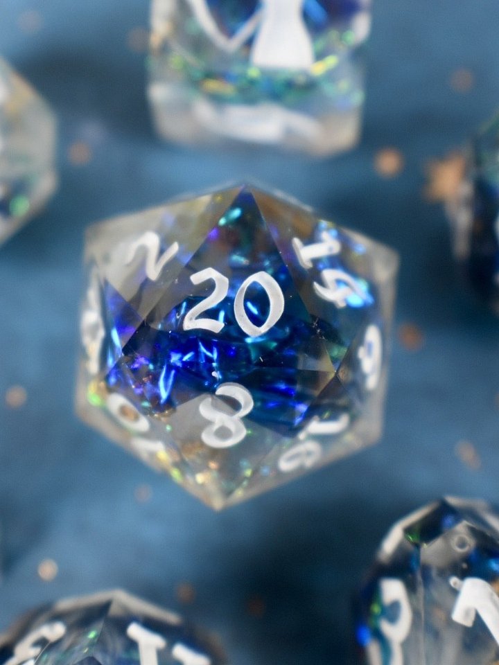 Xander’s Melody – Bard-Inspired Polyhedral Dice Set product image (2)