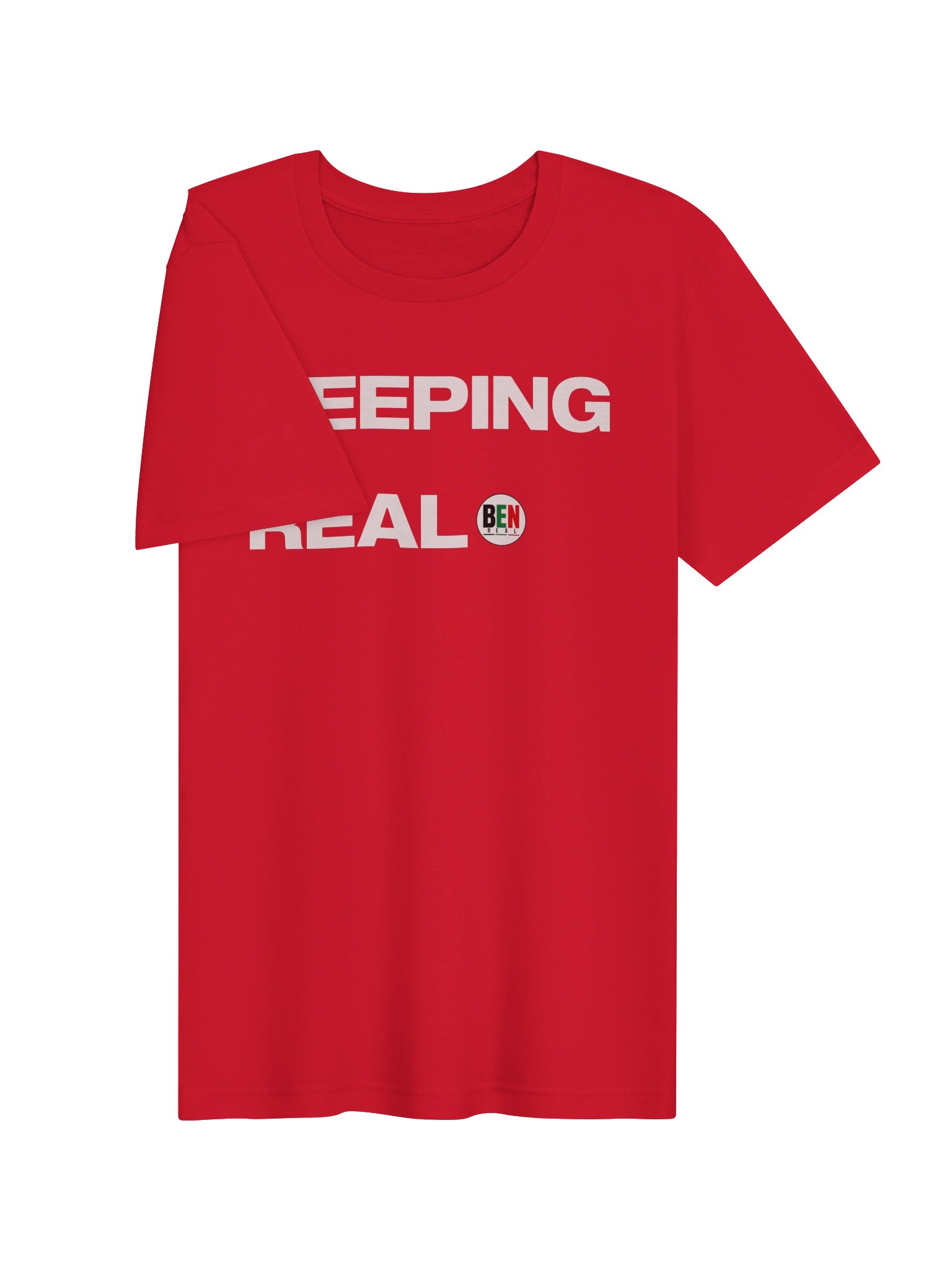 BEN “Keeping It Real” Red T-Shirt product image (3)