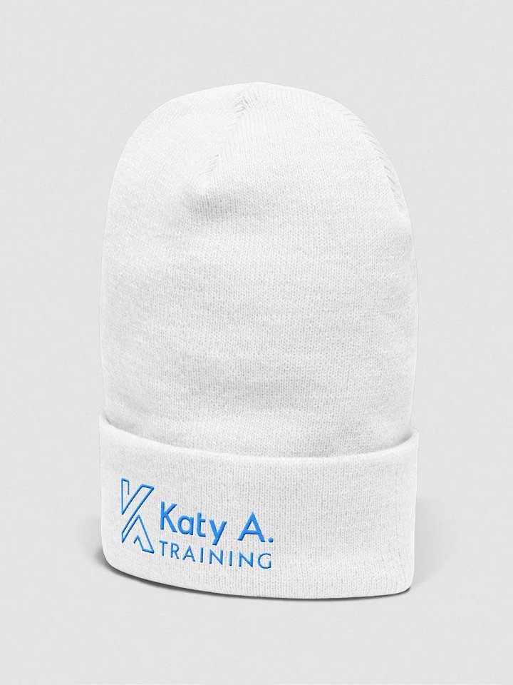 Katy A Beenie blue logo product image (5)