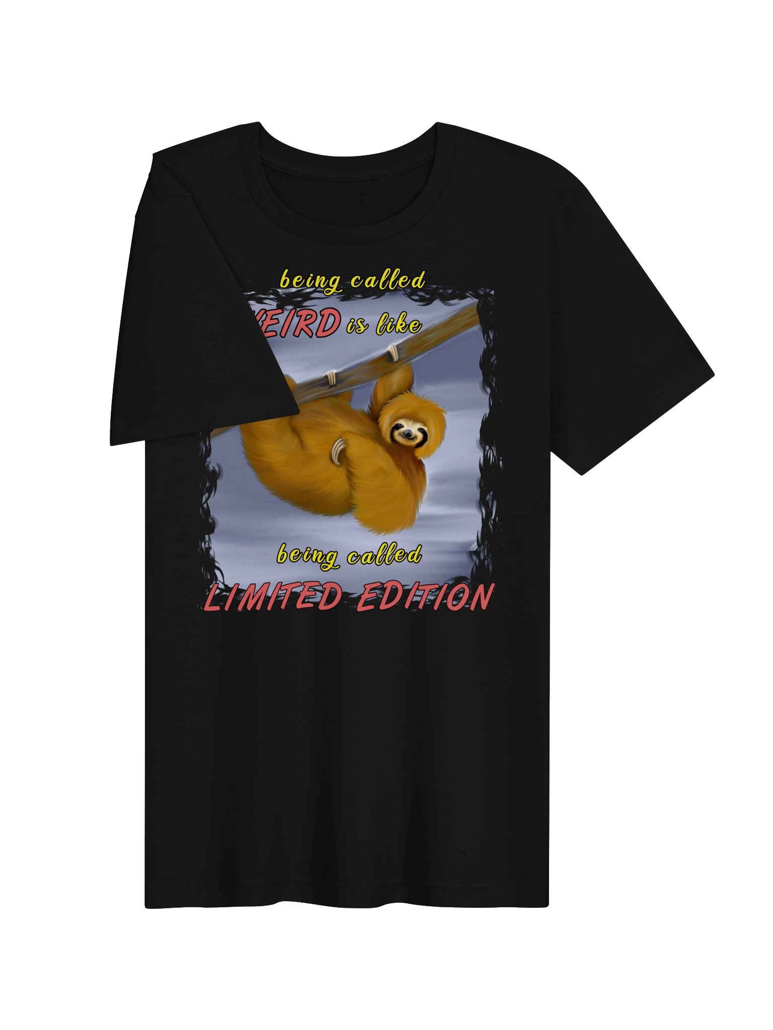 Sloth "LIMITED EDITION" T-Shirt. Unisex Bella+Canvas Supersoft T-Shirt product image (2)