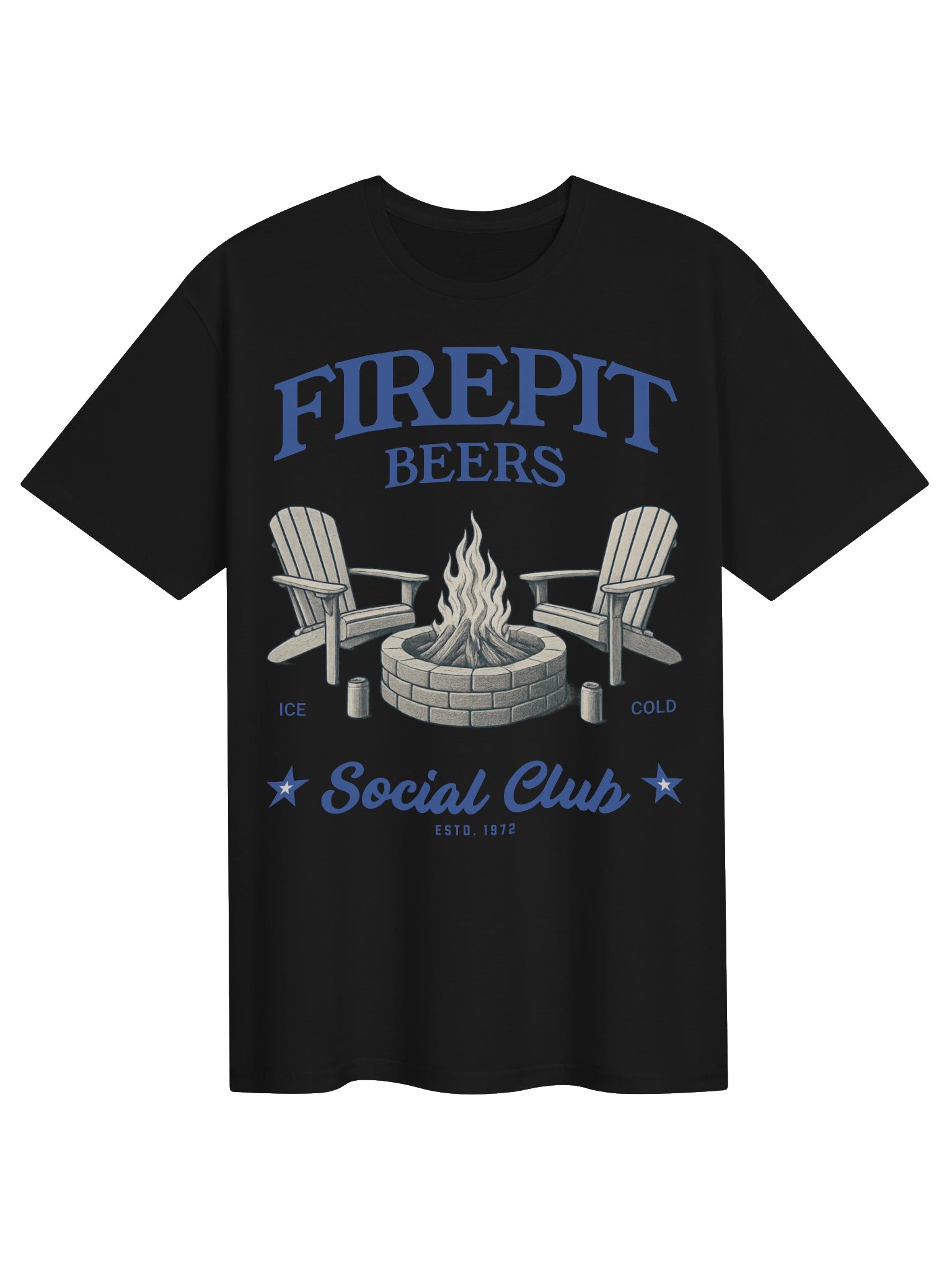 Firepit Beers Social Club Vintage Emblem Tee product image (4)