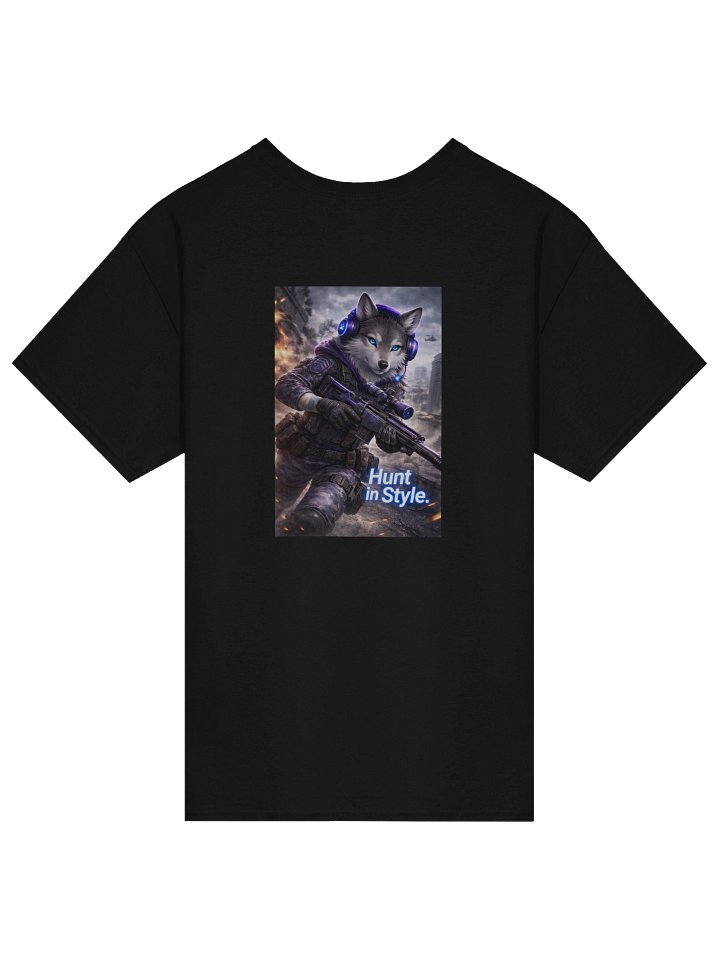 Wolf Headphones T-Shirt product image (3)