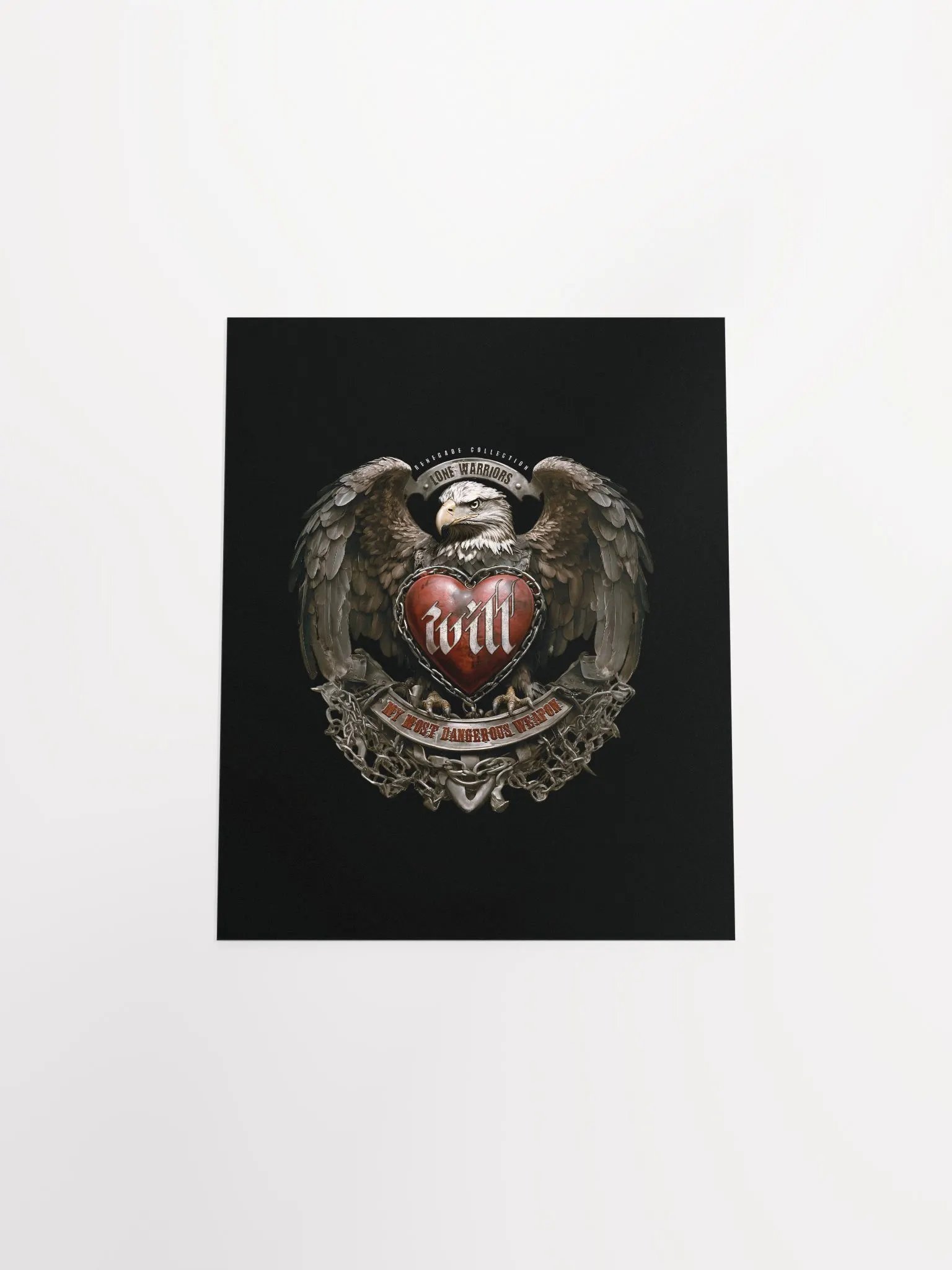 WILL, My most dangerous weapon ( Matte Paper Poster ) product image (26)