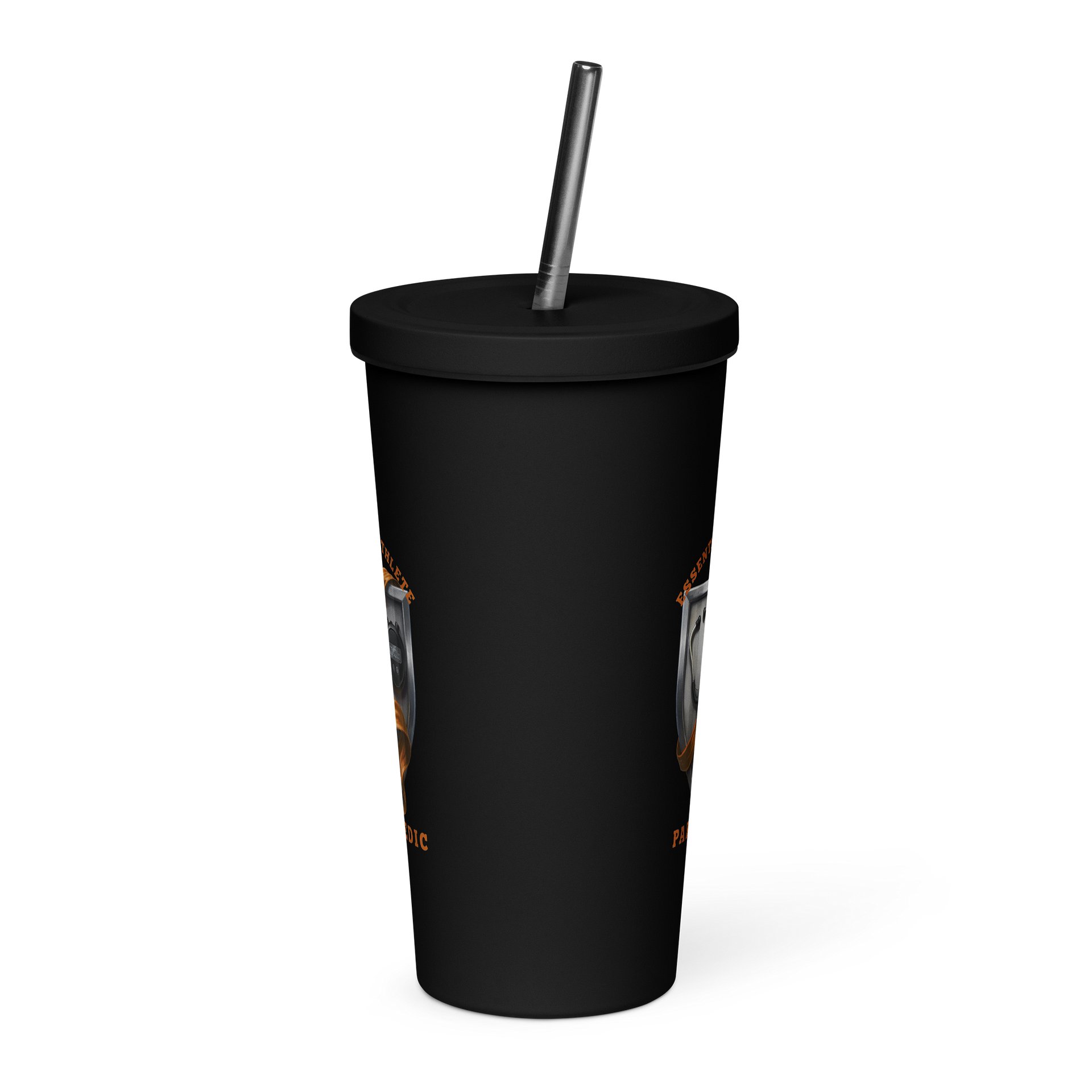 Shield Series: Paramedic Edition Tumbler with Straw product image (4)