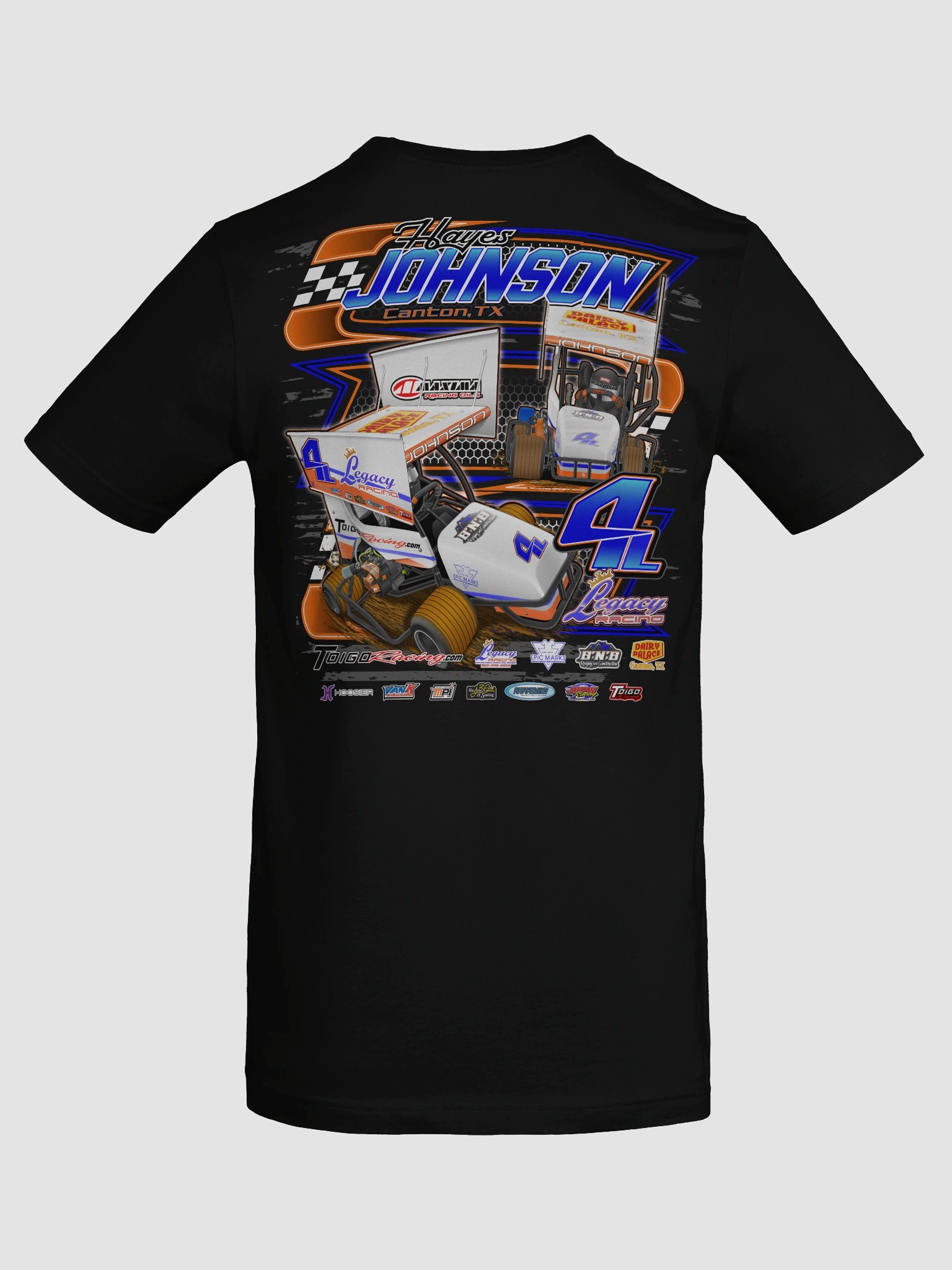 Hayes Johnson 4L Racing Tee product image (86)