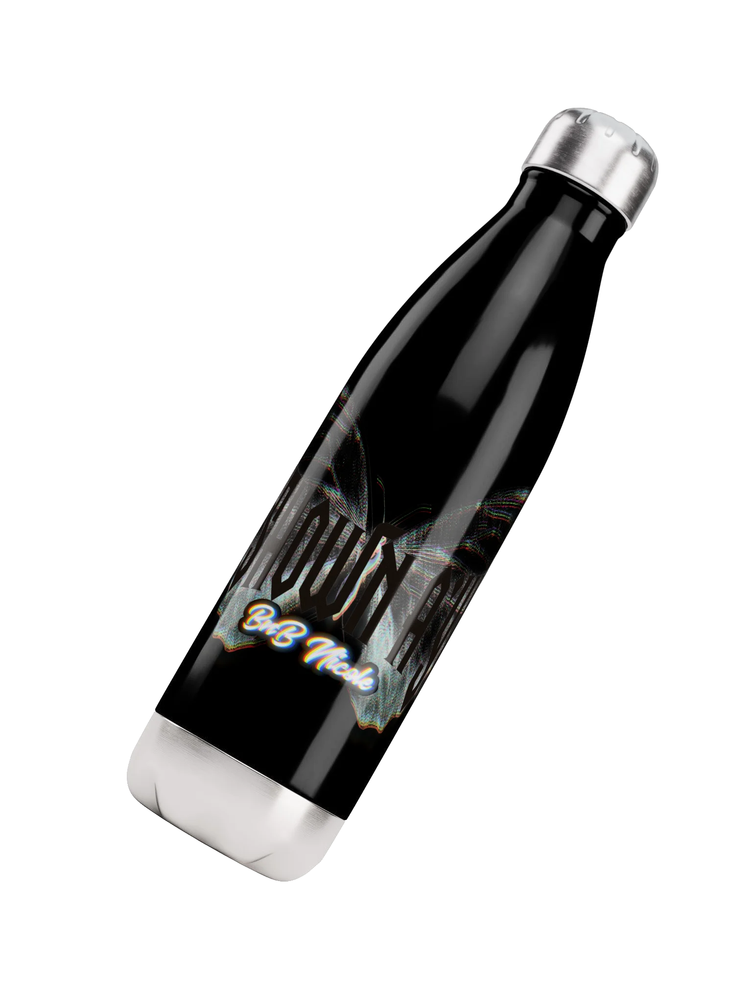 Iridescent Butterfly Stainless Steel Water Bottle product image (7)