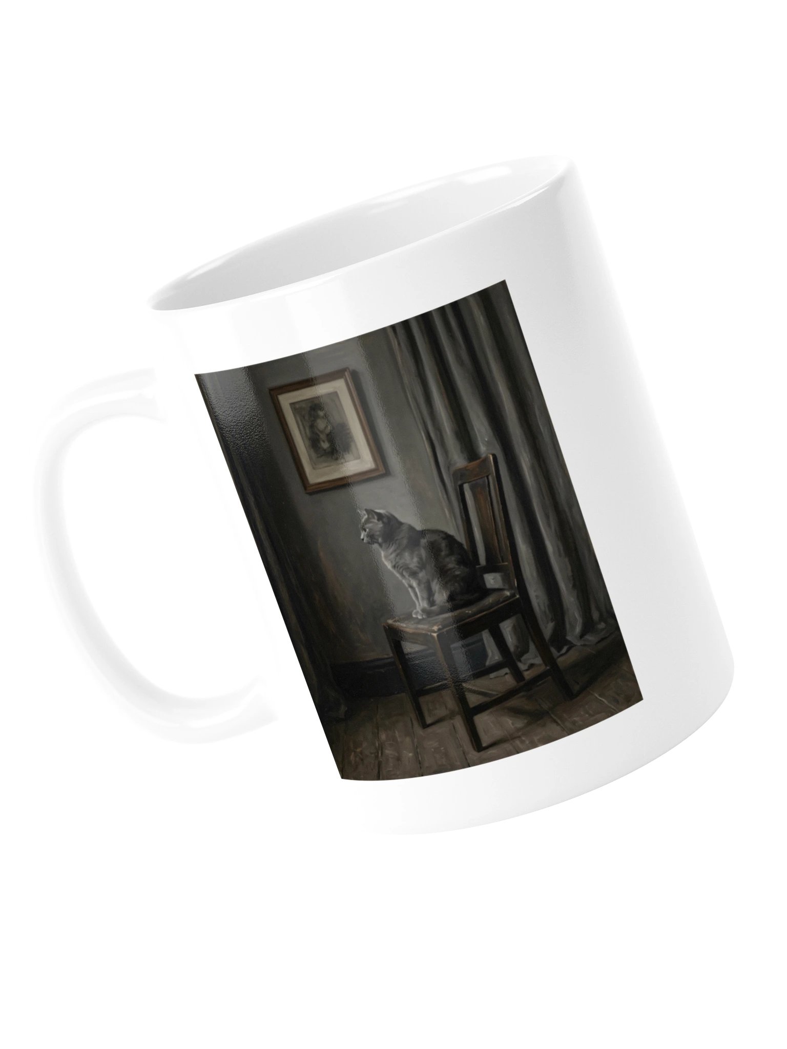 Arrangement in Grey Cat Mug product image (5)