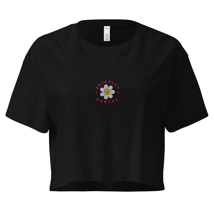 Daisy Embroidered Crop Top product image (1)