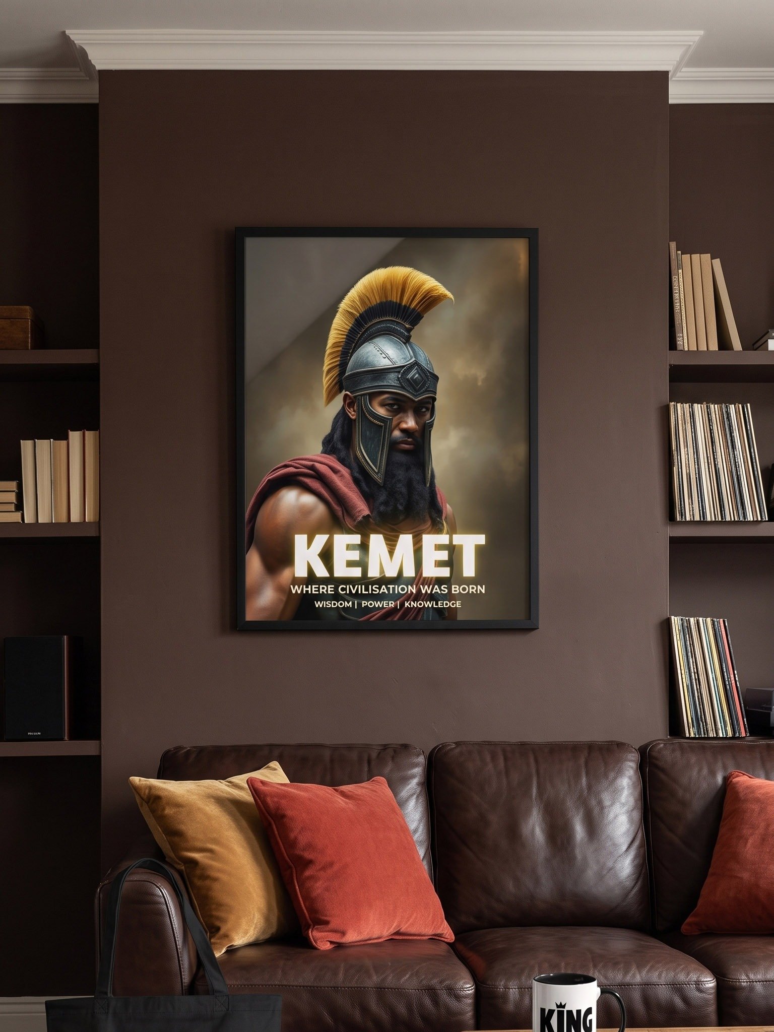 Kemet | Framed Art Print | Originology | Black History X product image (3)