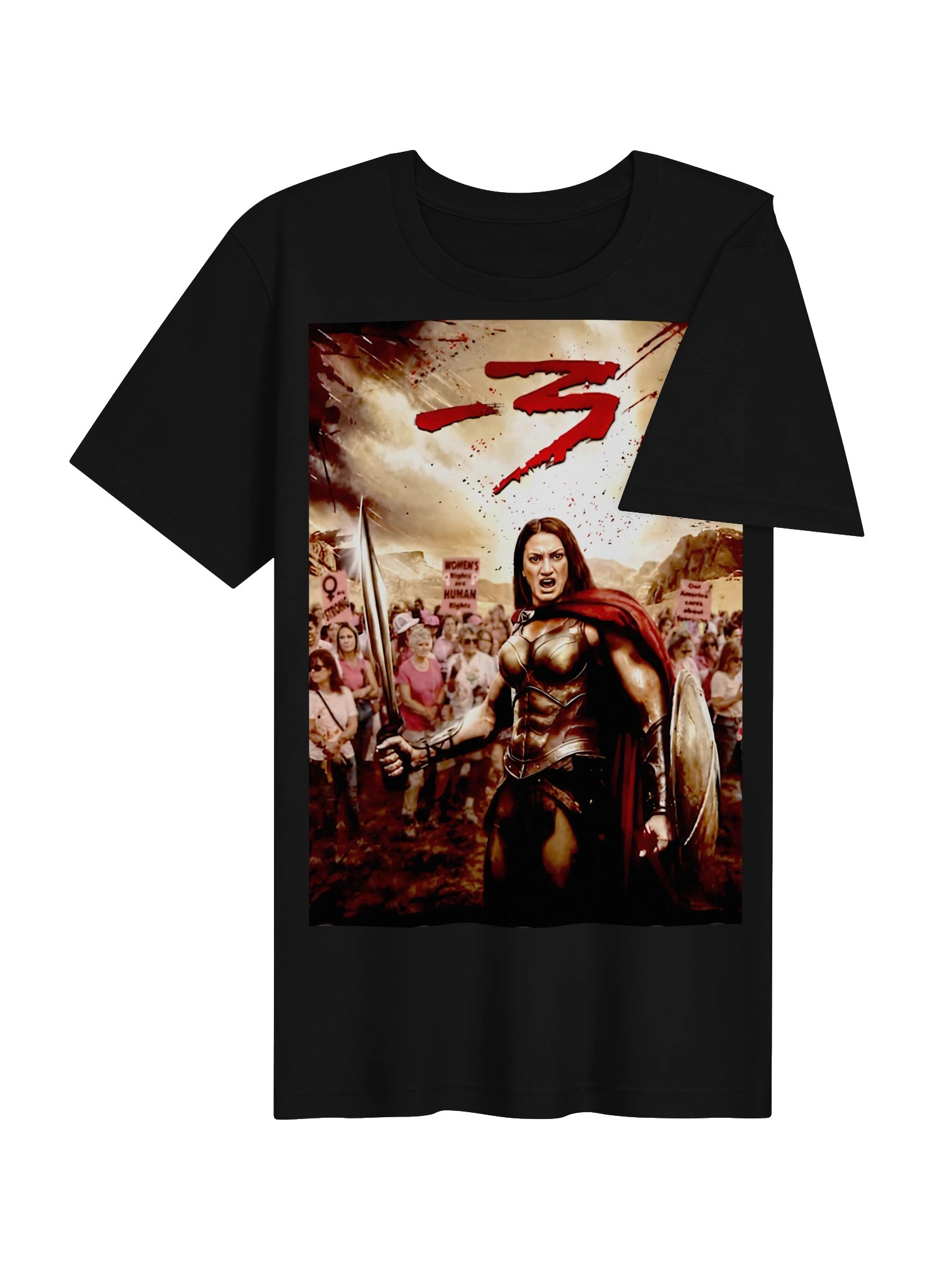 Minus 3 Spartan Warrior Parody IYKYK Tee product image (19)