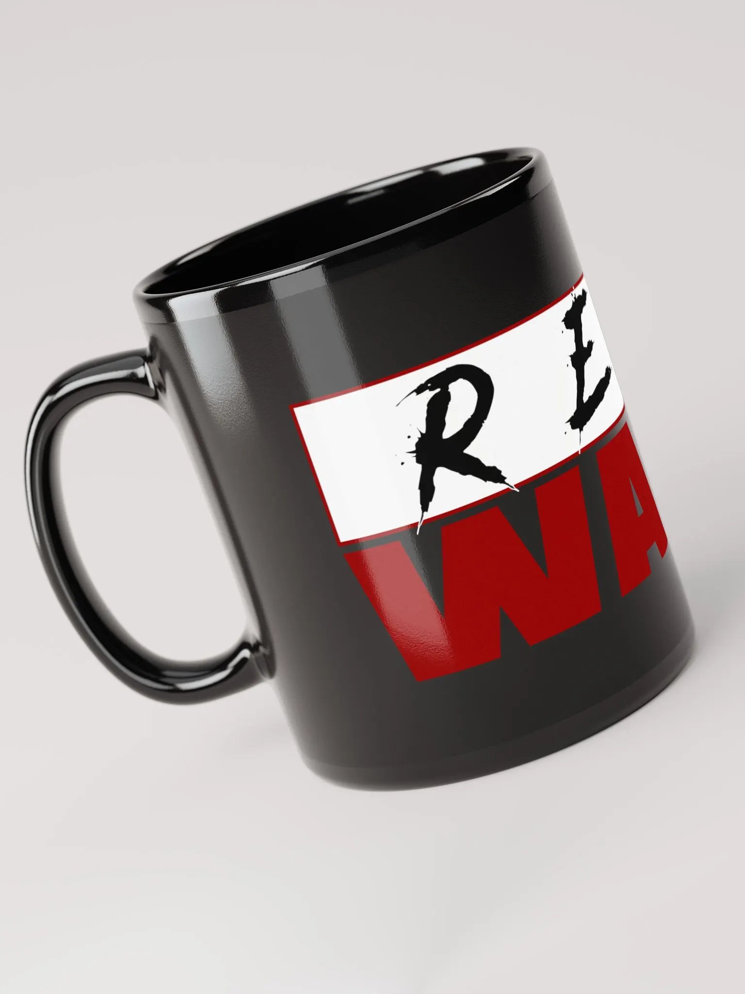 RealWally Mug (Black & Red) product image (3)