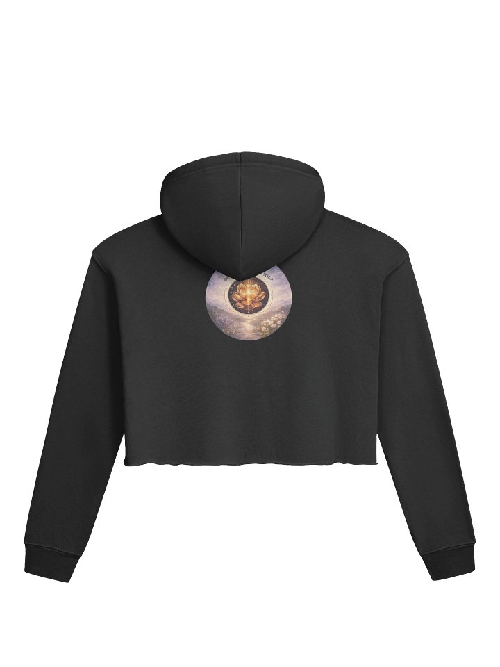 Breathe Within — Cropped Visual Anchor Hoodie product image (1)