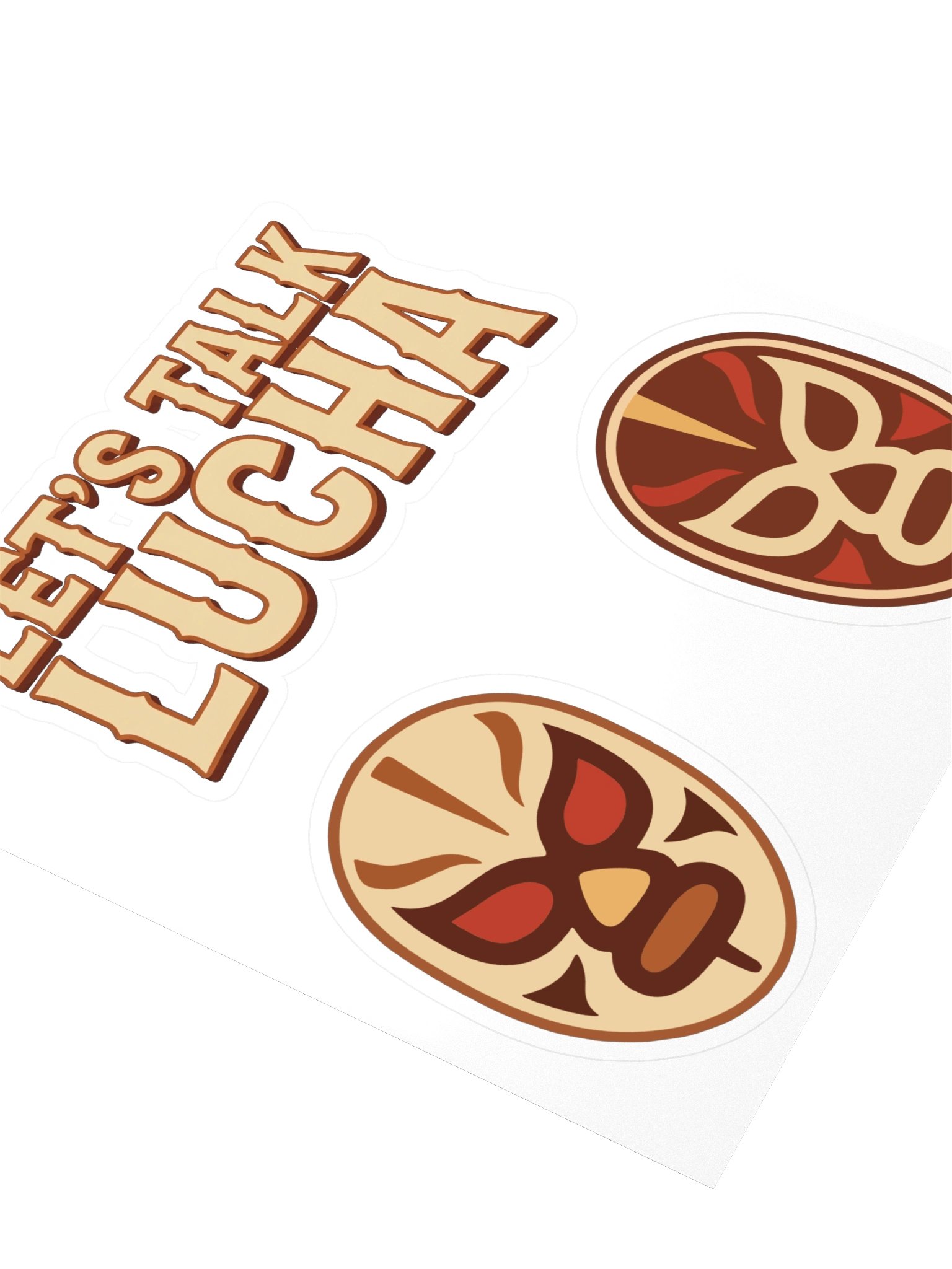 Let’s Talk Lucha Stickers product image (2)