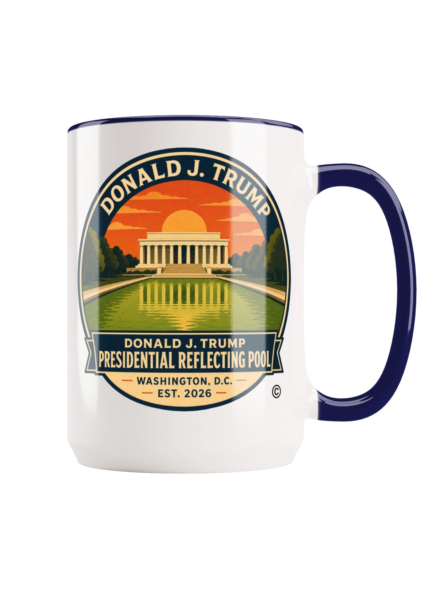 Official 15 oz Souvenir Mug - Donald J. Trump Presidential Reflecting Pool™ product image (1)