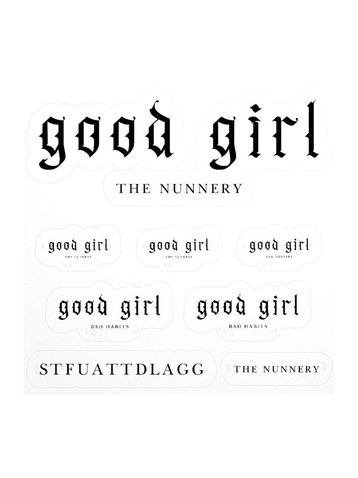 Good Girl Stickers product image (1)