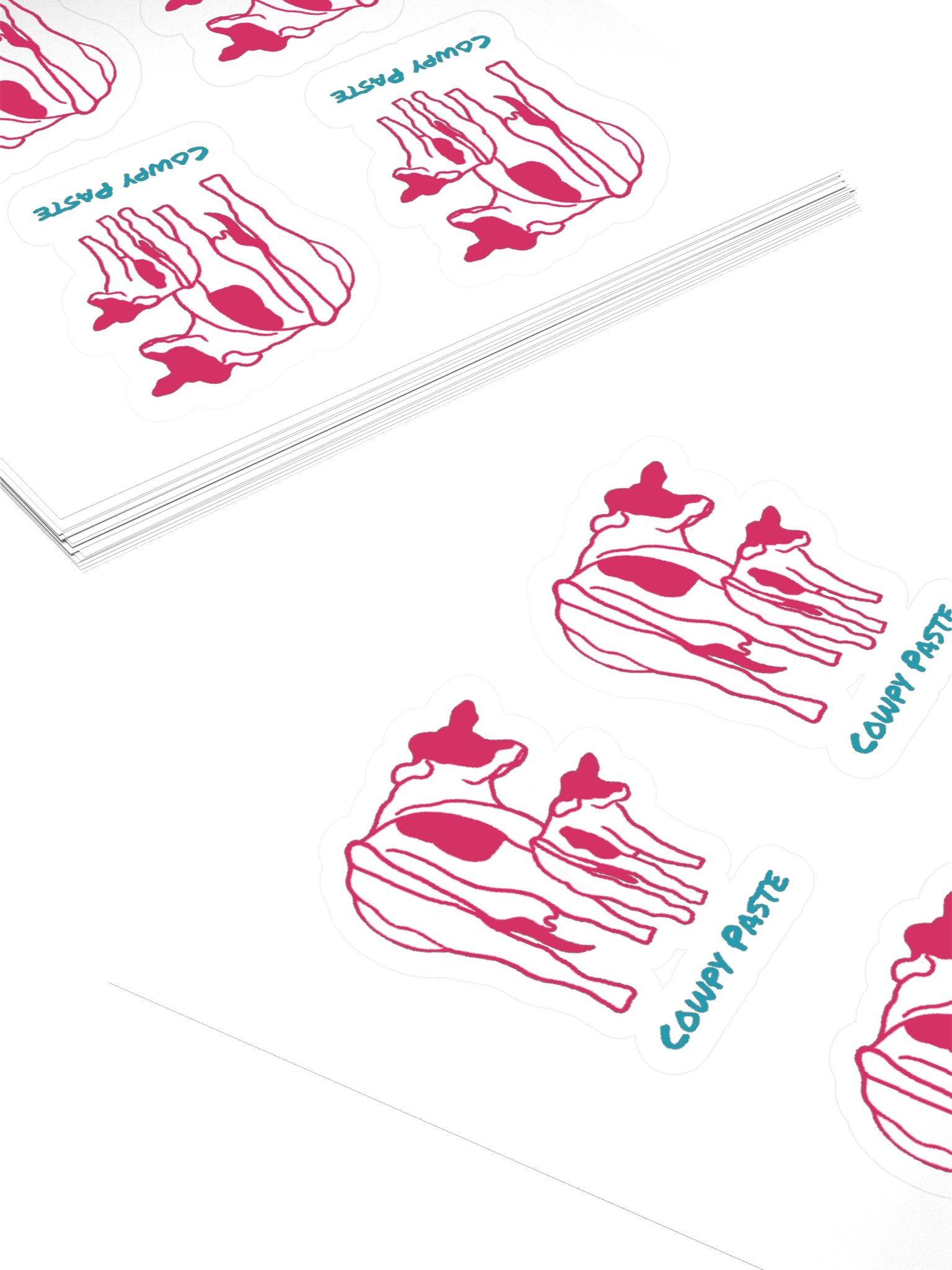 Cowpy Paste - Sticker (small) product image (4)