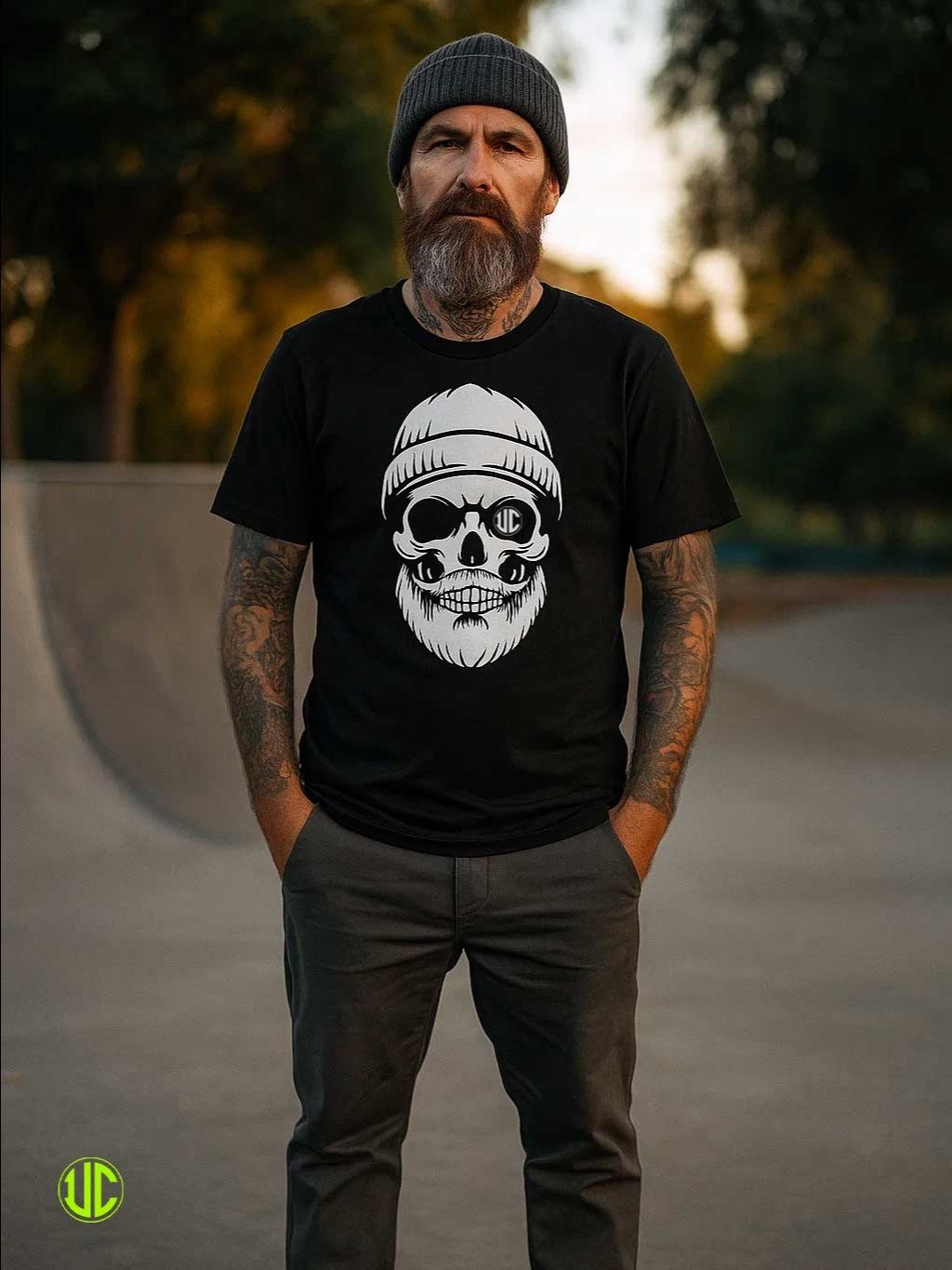Gen X Skate T-Shirt – Old School Skater Tee | Generation Concrete by UnkoCon product image (1)