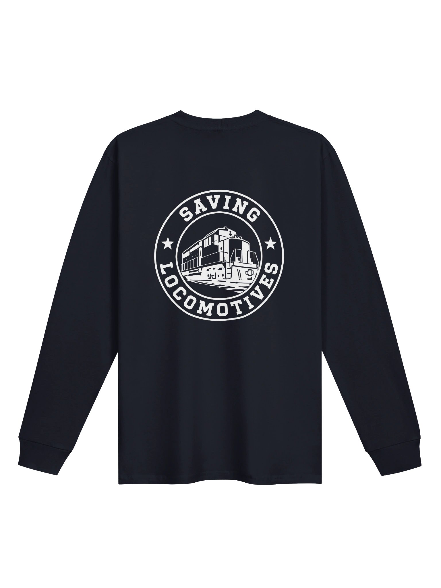 Saving Locomotives Logo Long Sleeve Tee product image (3)