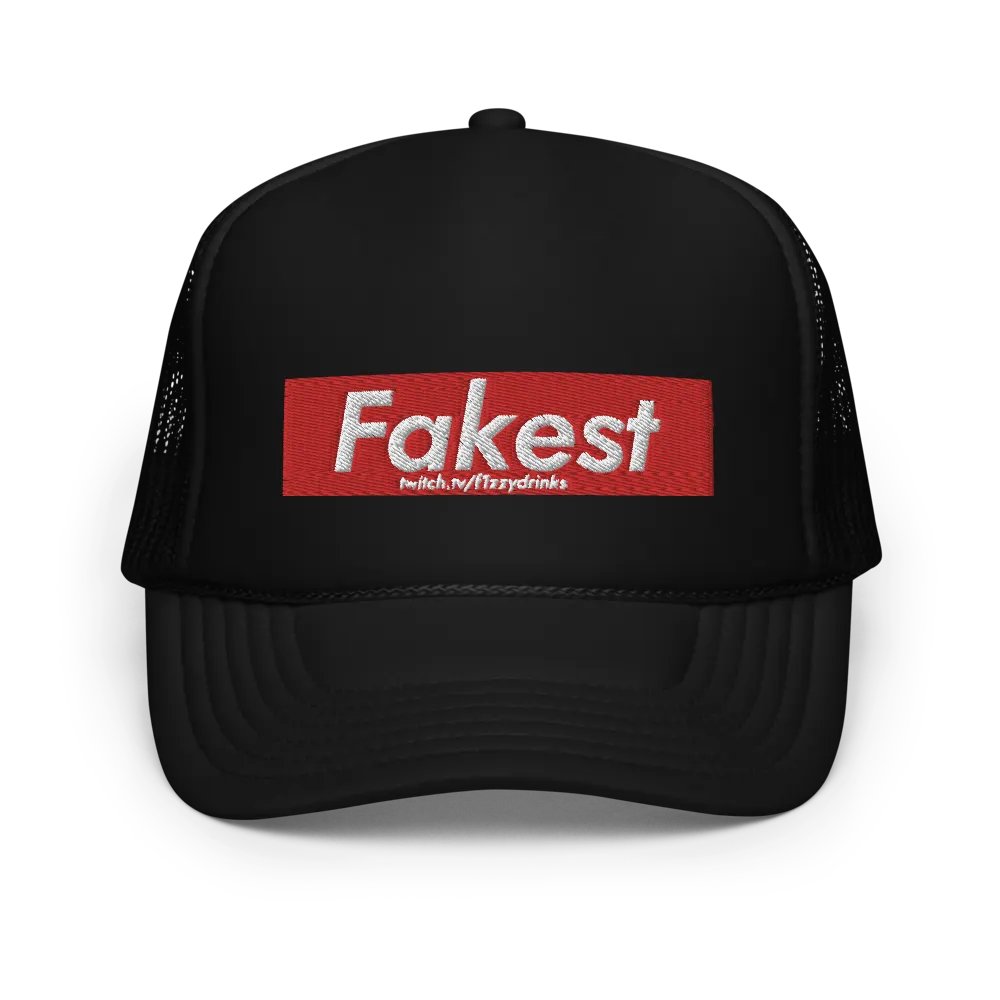 Chad The Realest - Fakest - Foam Trucker Hat product image (1)